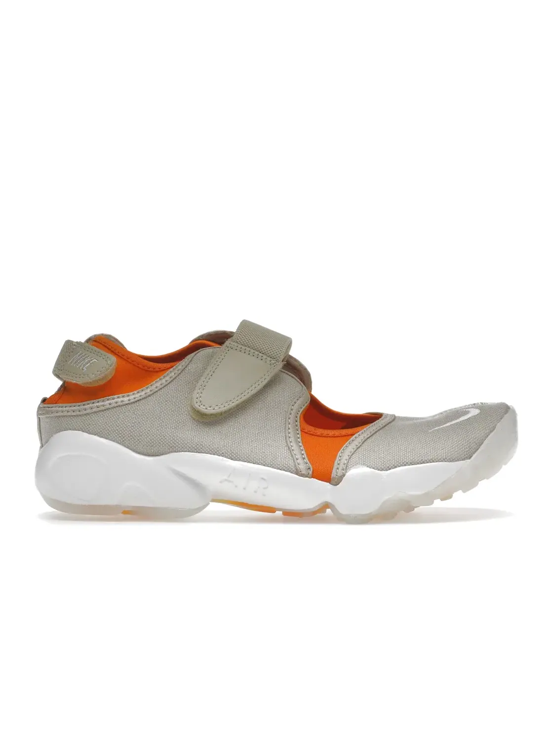 Женские сандалии с открытым носком Nike Air Rift — изображение 1 из 4, белый-оранжевый