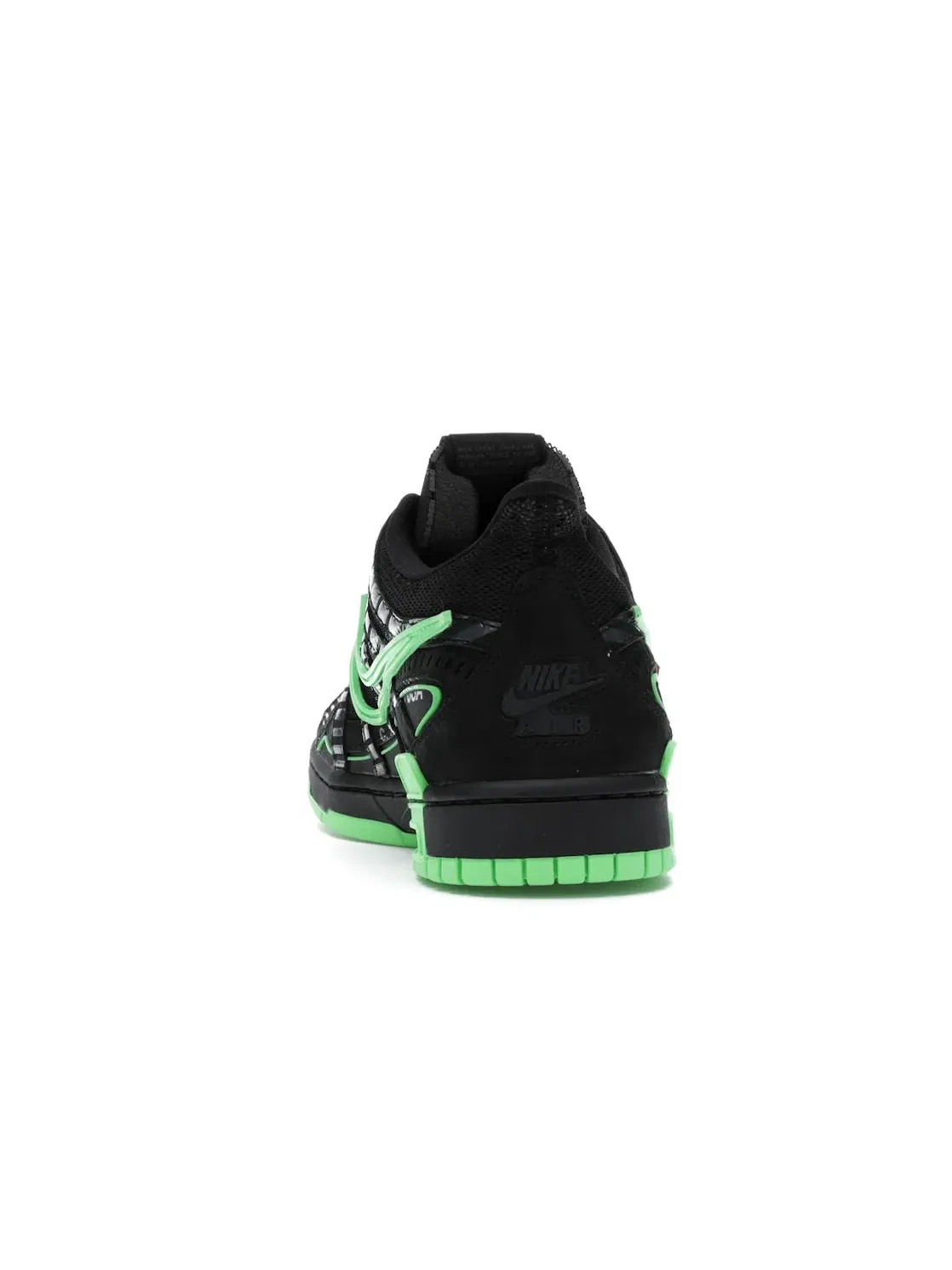 Мужские кроссовки Lifestyle с деконструированным язычком Nike Air Rubber Dunk Off-White Green Strike — изображение 4 из 4