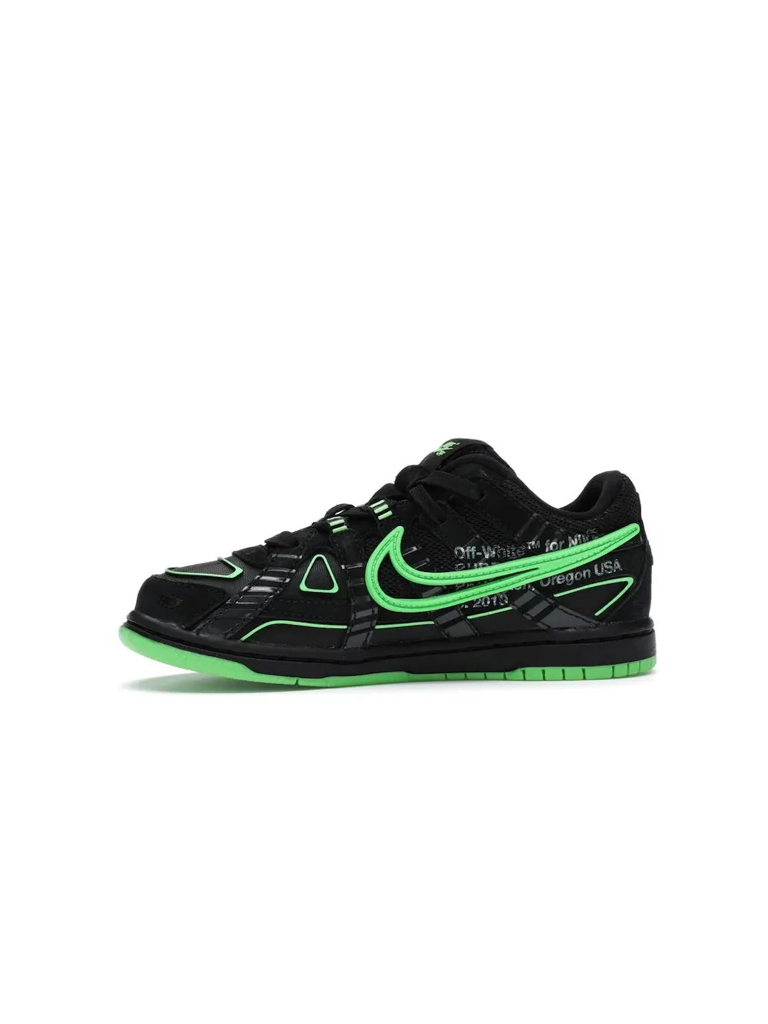 Детские кроссовки Lifestyle с деконструированным дизайном Nike Air Rubber Dunk Nike — изображение 3 из 4