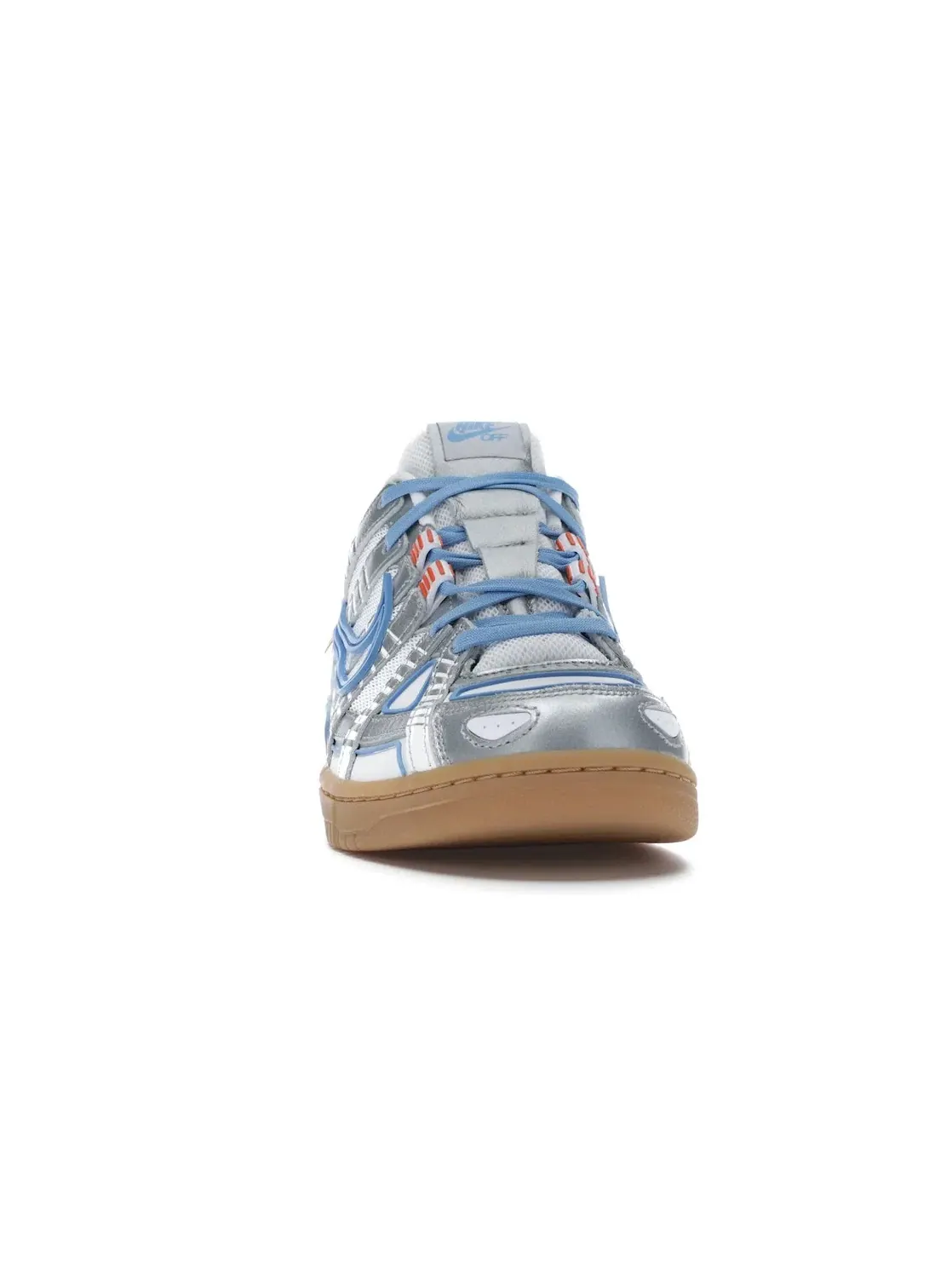 Мужские кроссовки lifestyle Nike Air Rubber Dunk — изображение 2 из 4, белый/синий-белый