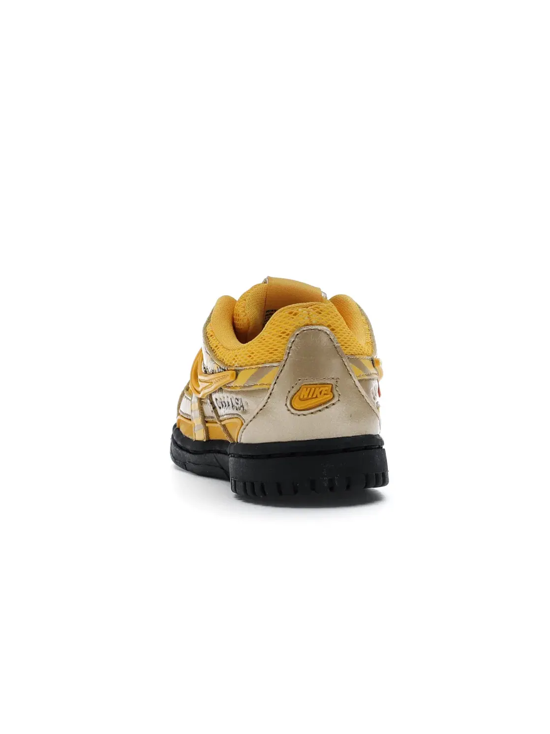 Детские кроссовки Lifestyle Nike Air Rubber Dunk University Gold/University Gold-Black — изображение 4 из 4