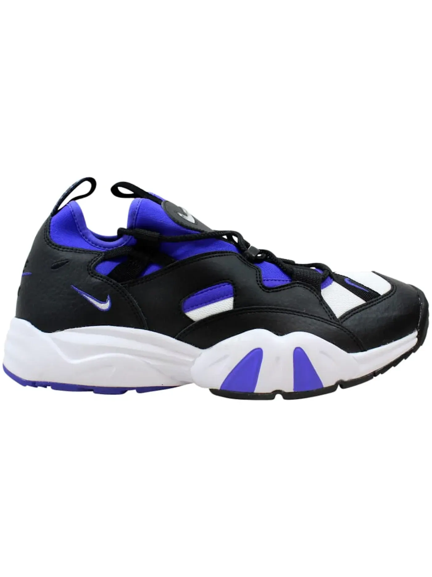 Мужские кроссовки с амортизацией Nike Air Scream LWP Nike — изображение 1 из 1, черный/белый-фиолетовый