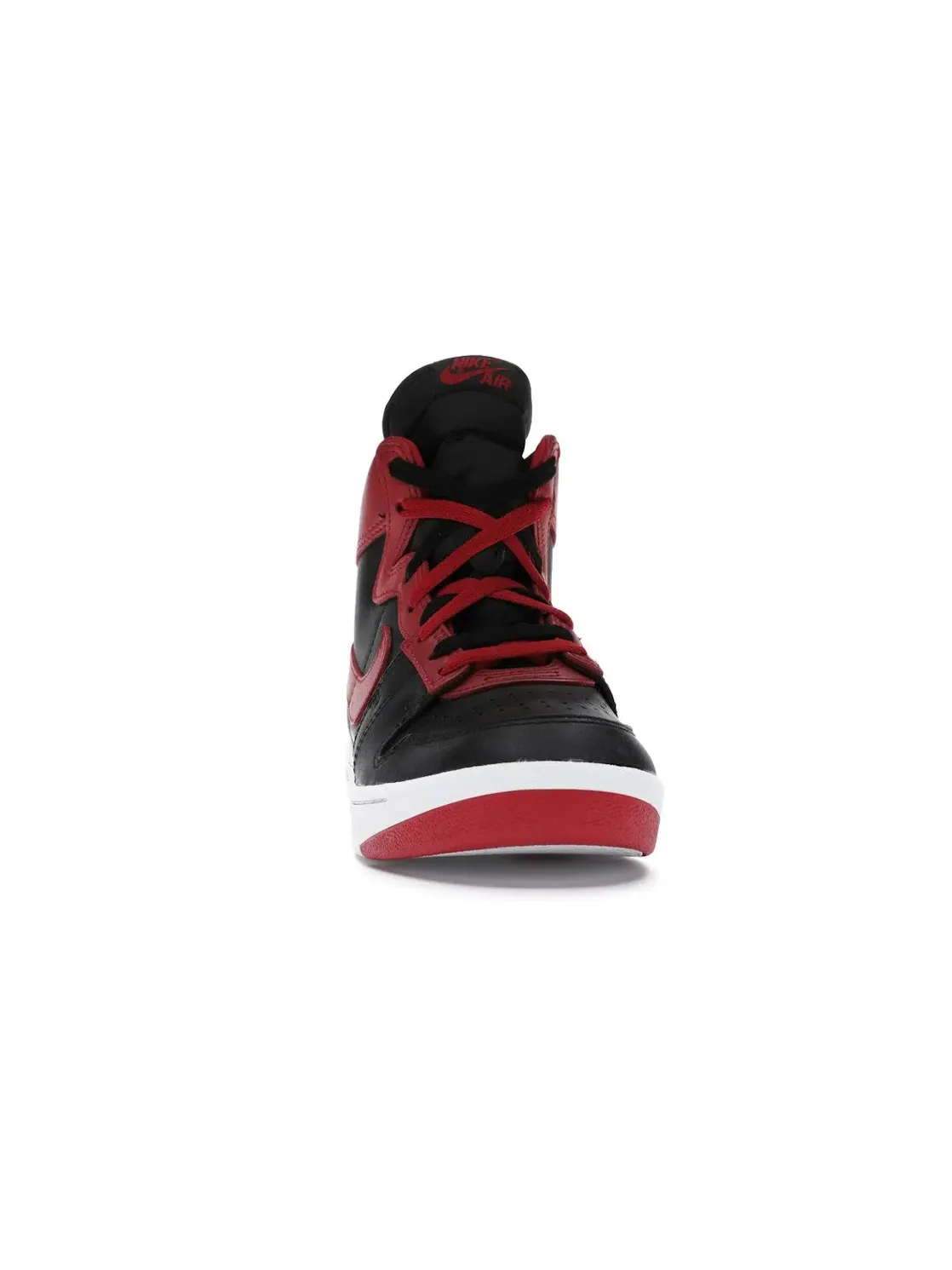 Мужские кроссовки с ретро-дизайном Nike Air Ship Pro Jordan — изображение 2 из 4, черный/красный-белый