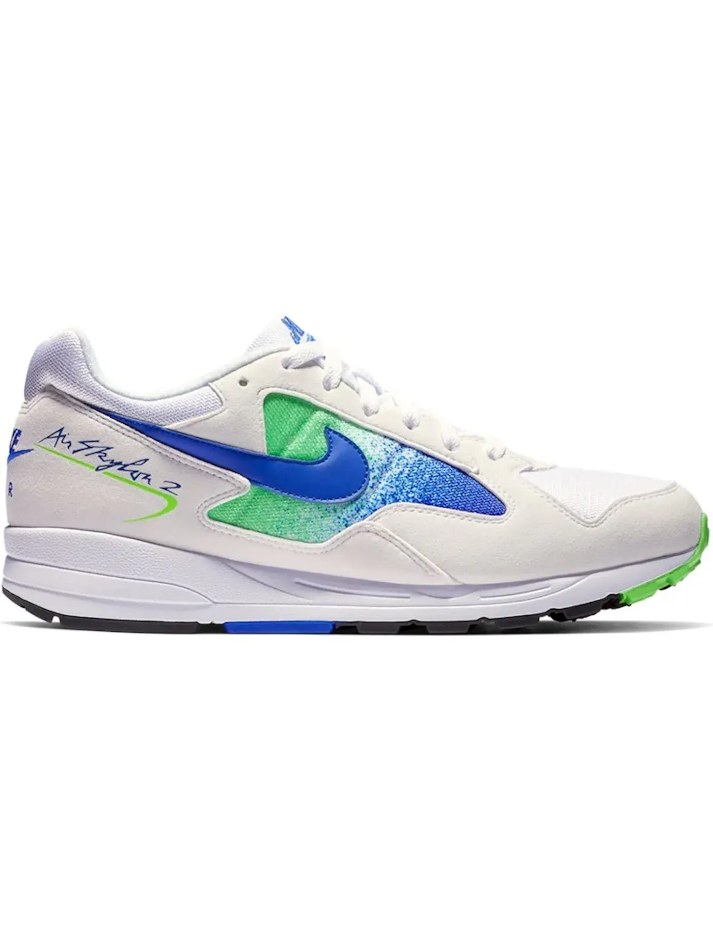 Мужские кроссовки Lifestyle Nike Air Skylon 2 — изображение 1 из 1, белый/-зеленый-черный