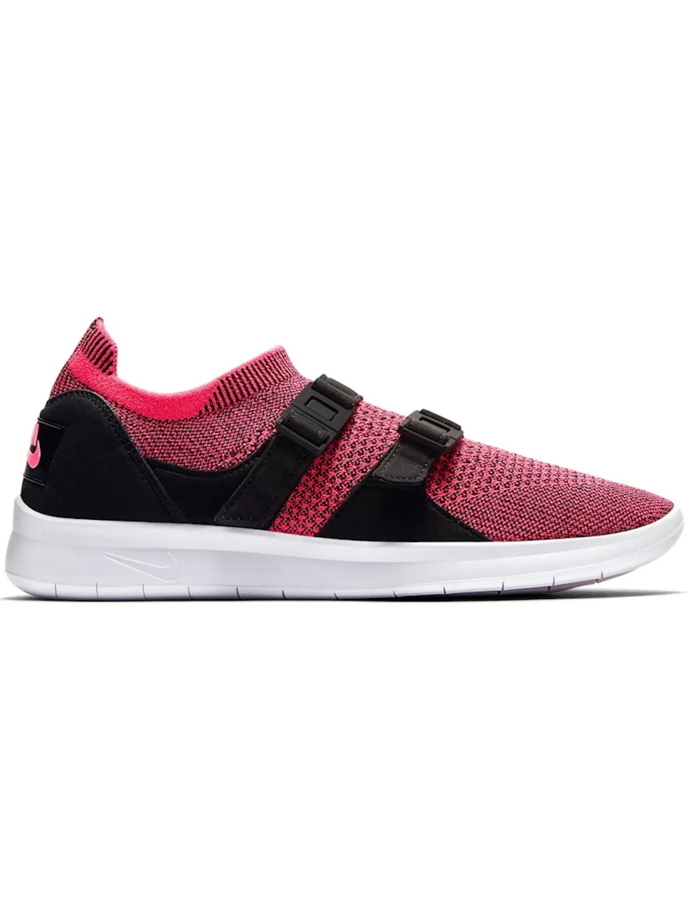Женские кроссовки с верхом Flyknit Nike Air Sock Racer Ultra Flyknit — изображение 1 из 1, черный/белый-розовый