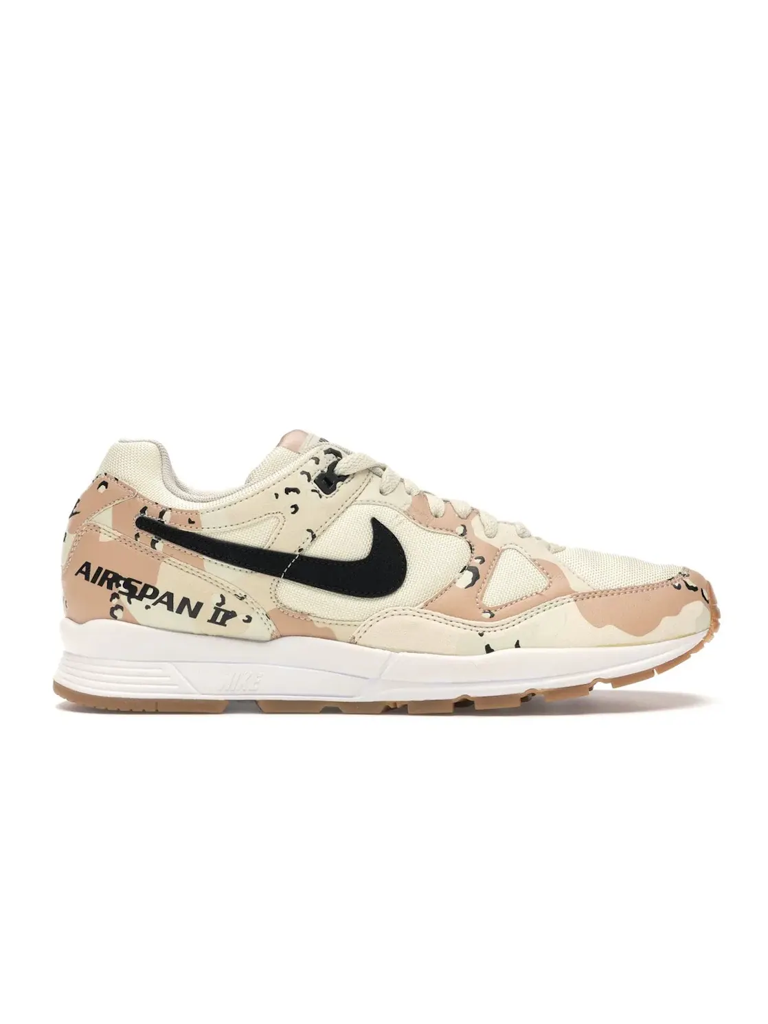 Мужские кроссовки Lifestyle Nike Air Span 2 — изображение 1 из 4, черный--светлый кремовый