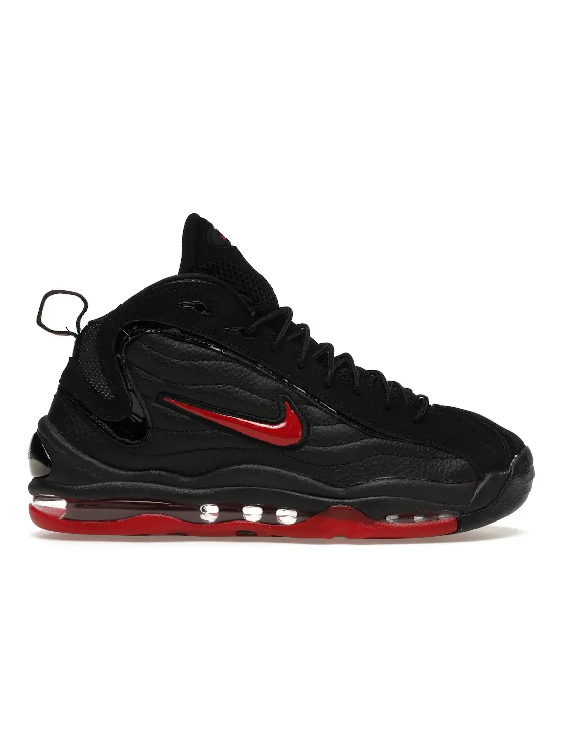 Мужские кроссовки с видимой воздушной подушкой Nike Air Total Max Uptempo Nike — изображение 1 из 4, черный/черный/красный