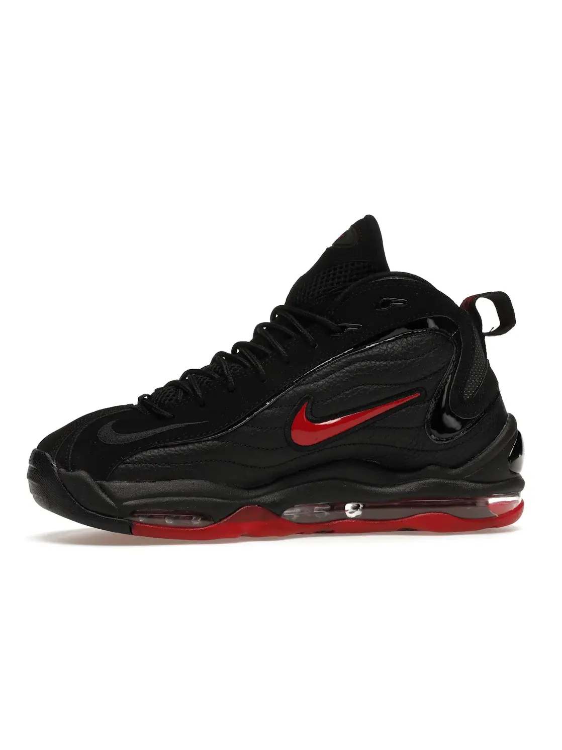 Мужские кроссовки с видимой воздушной подушкой Nike Air Total Max Uptempo Nike — изображение 3 из 4, черный/черный/красный