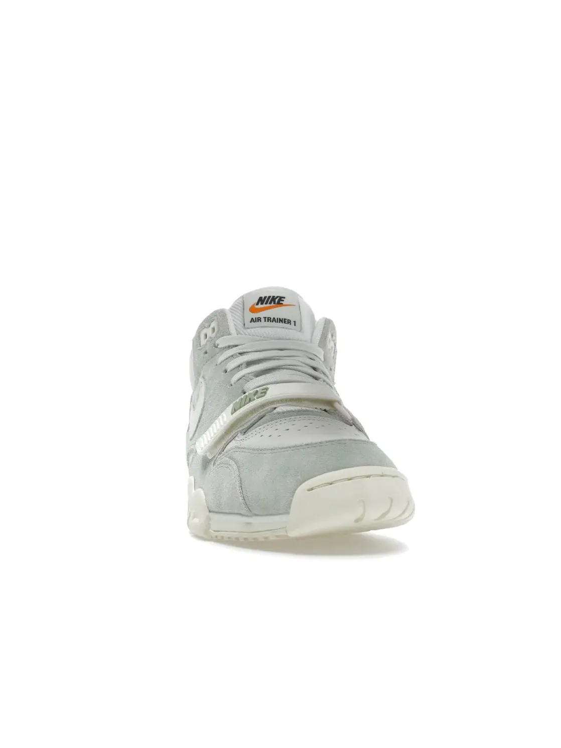 Мужские кроссовки с замшевым верхом Nike Air Trainer 1 — изображение 2 из 4, зеленый//белый