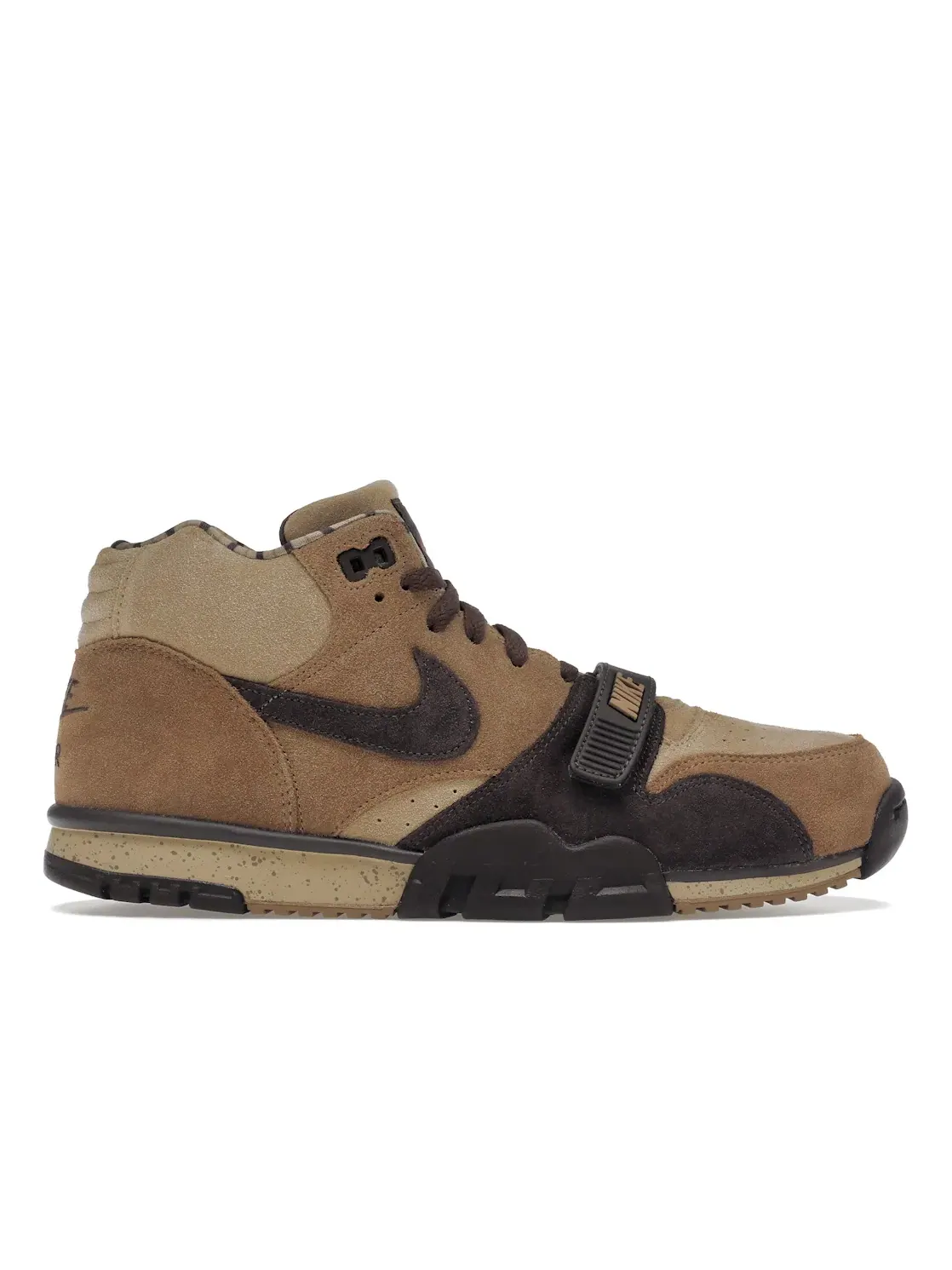 Мужские кроссовки с замшевым верхом Nike Air Trainer 1 — изображение 1 из 4, коричневый--красный