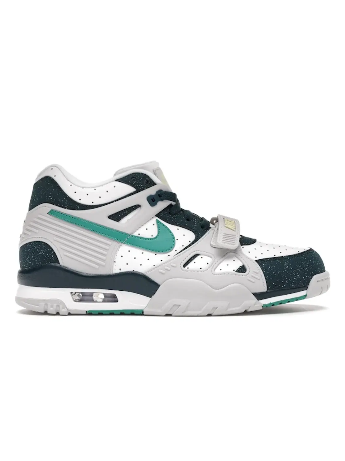Мужские кроссовки с ремешком Nike Air Trainer 3 — изображение 1 из 4, белый/-серый-зеленый