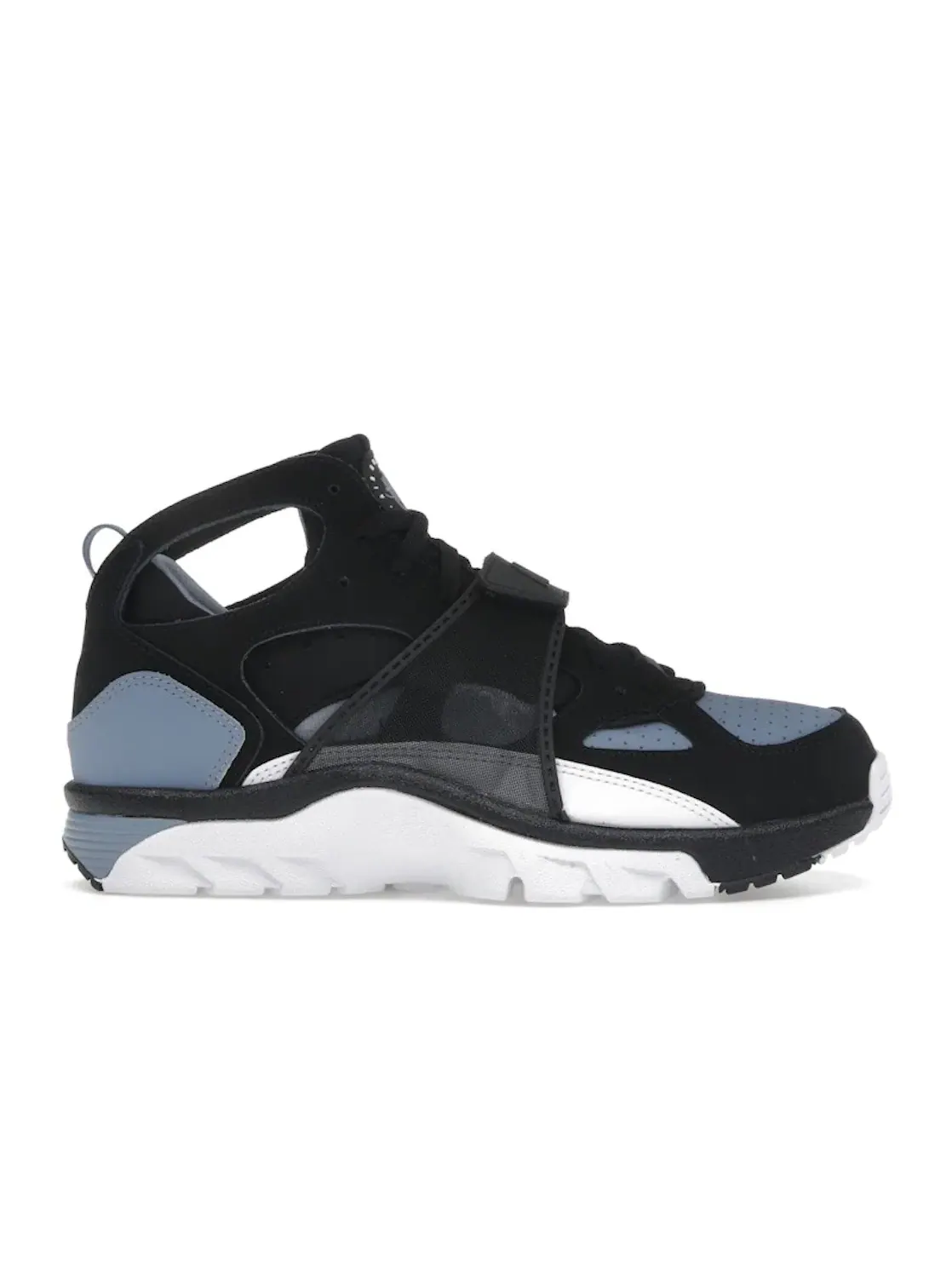 Мужские кроссовки с регулируемым ремешком Nike Air Trainer Huarache — изображение 1 из 4, черный/синий-белый