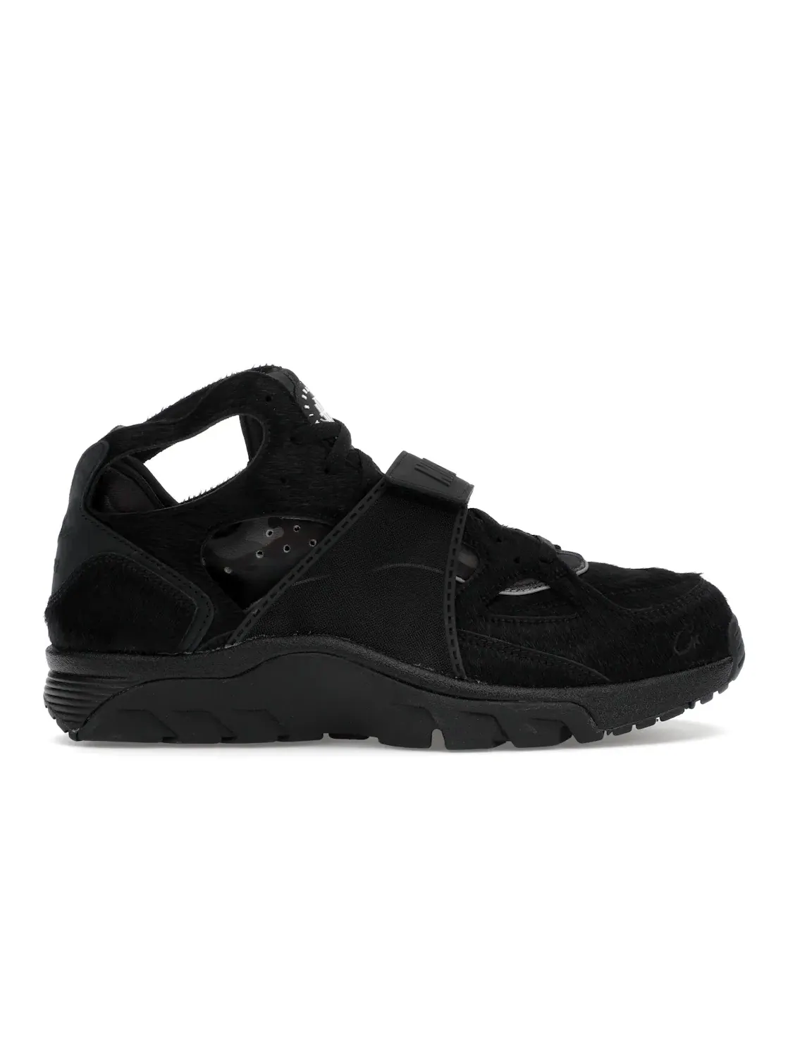 Мужские кроссовки Lifestyle Nike Air Trainer Huarache Corteiz Black — изображение 1 из 4, черный/черный/белый