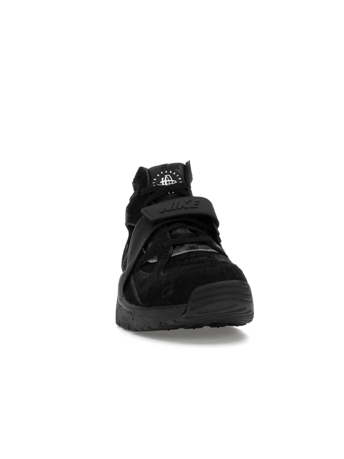 Мужские кроссовки Lifestyle Nike Air Trainer Huarache Corteiz Black — изображение 2 из 4, черный/черный/белый