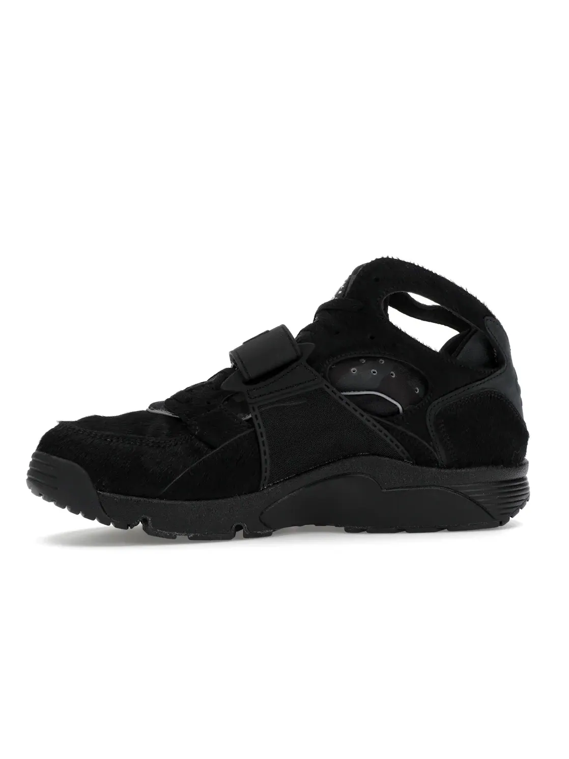 Мужские кроссовки Lifestyle Nike Air Trainer Huarache Corteiz Black — изображение 3 из 4, черный/черный/белый