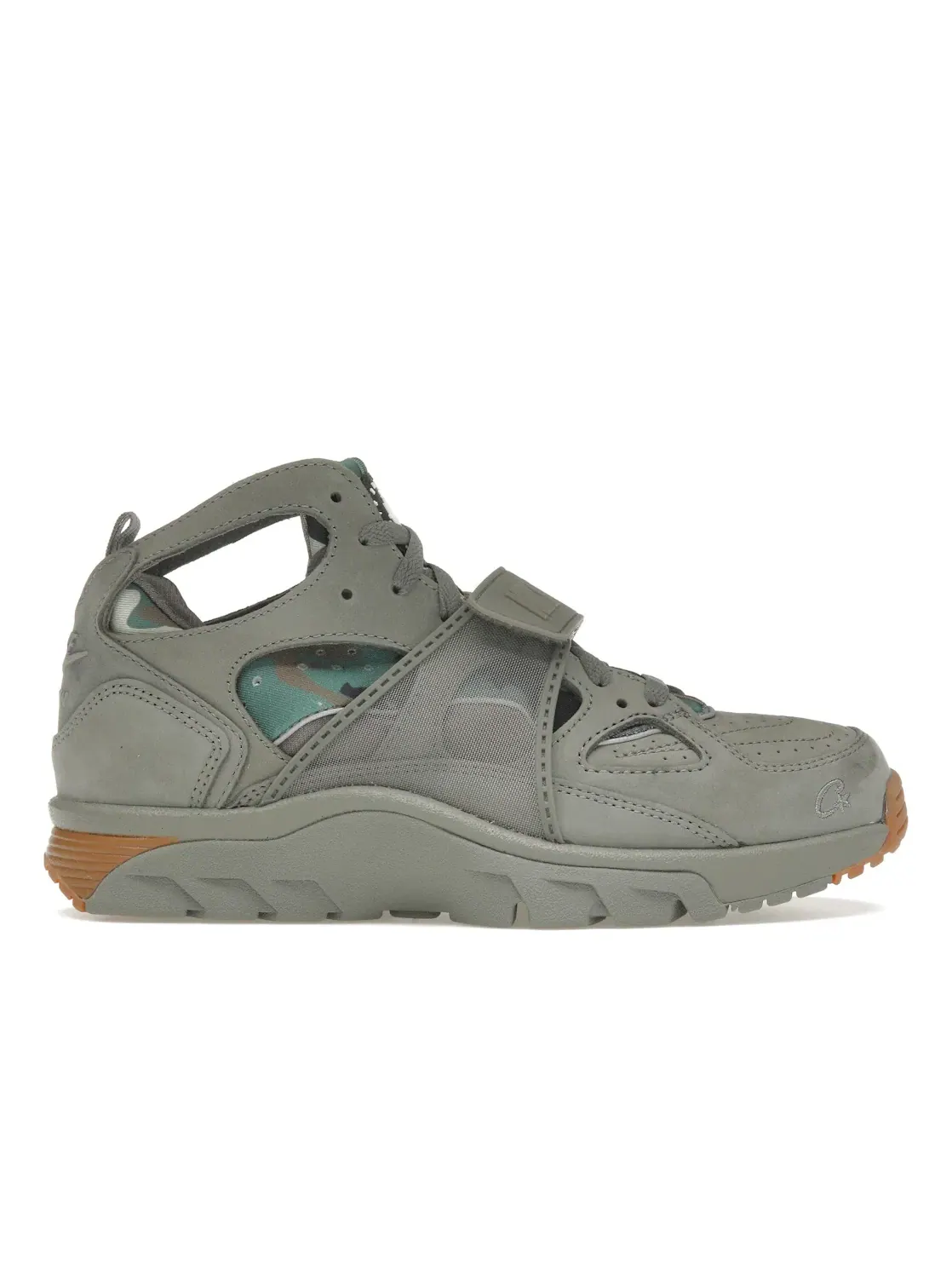 Мужские кроссовки с ремешком Nike Air Trainer Huarache — изображение 1 из 4, белый/черный/коричневый