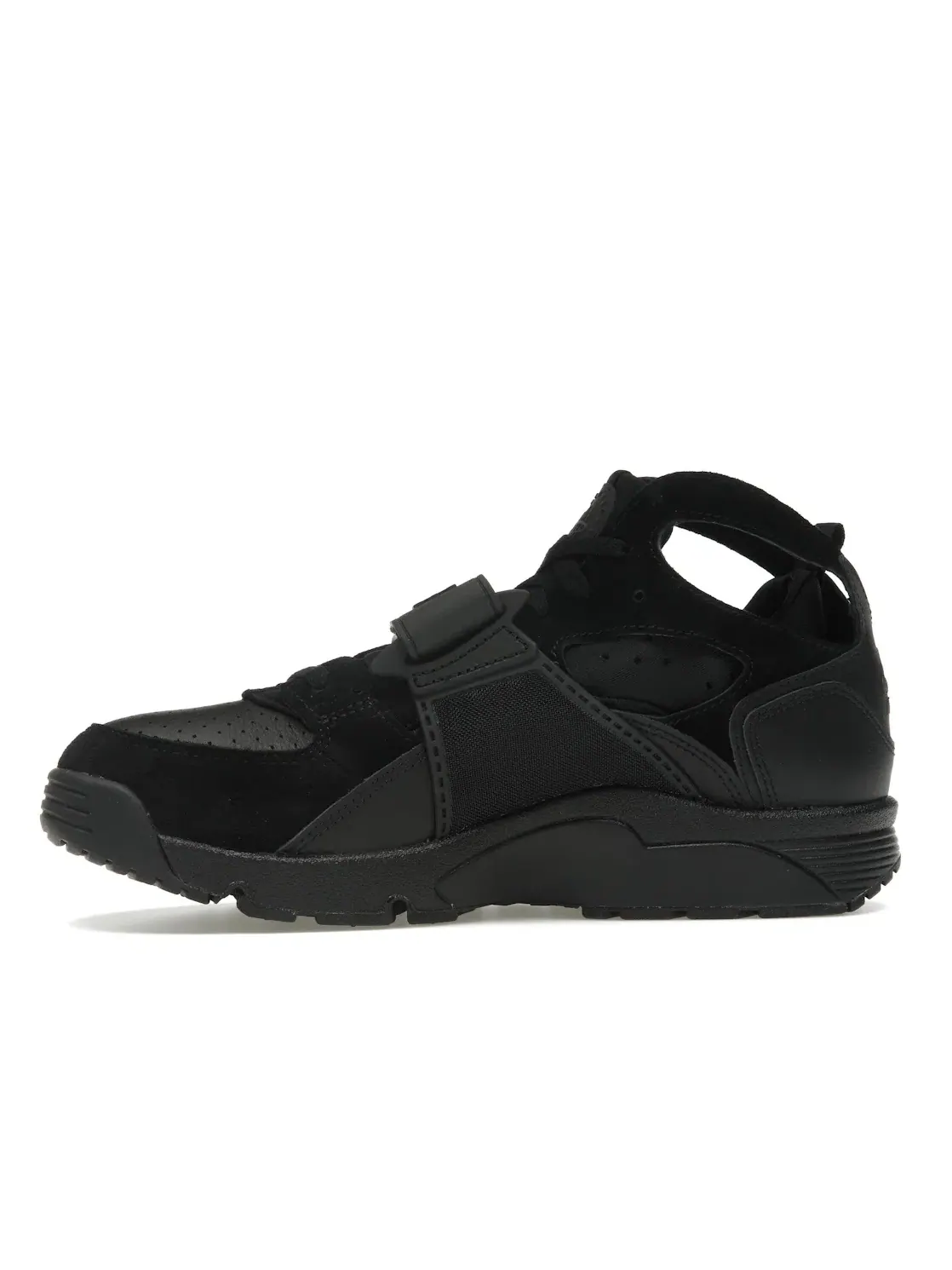Мужские кроссовки с кросс-тренингом Nike Air Trainer Huarache — изображение 3 из 4, черный/черный/черный