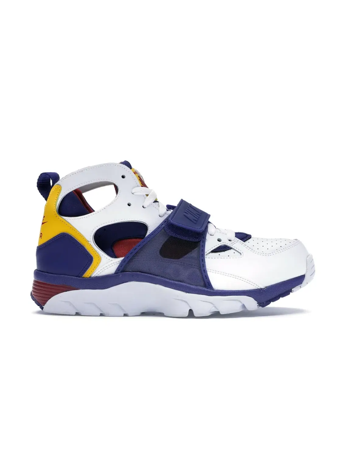 Мужские кроссовки с технологией Huarache Nike Air Trainer Huarache — изображение 1 из 4, белый/фиолетовый