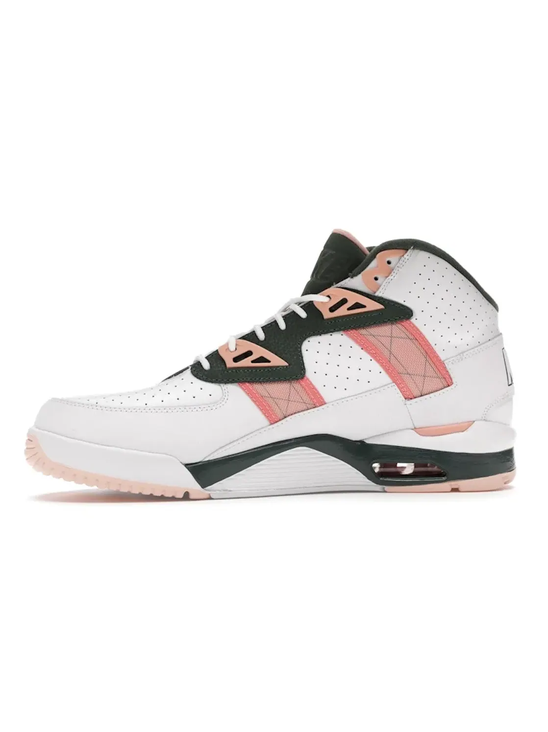Мужские кроссовки Lifestyle с перфорированным верхом Nike Air Trainer SC High Nike — изображение 3 из 4, белый/черный-розовый