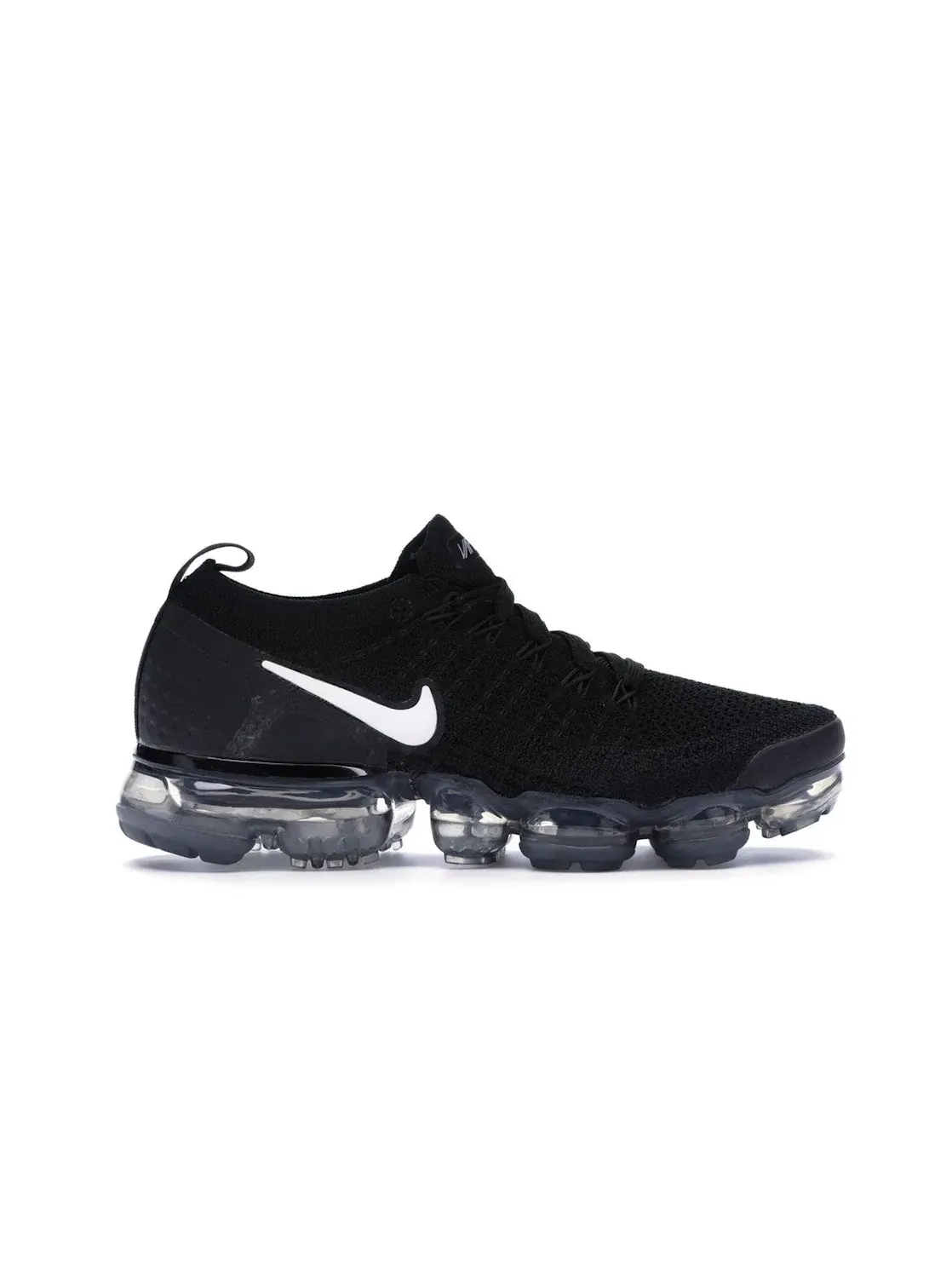 Женские кроссовки без шнуровки Nike Air VaporMax 2 — изображение 1 из 4, черный/черный-белый