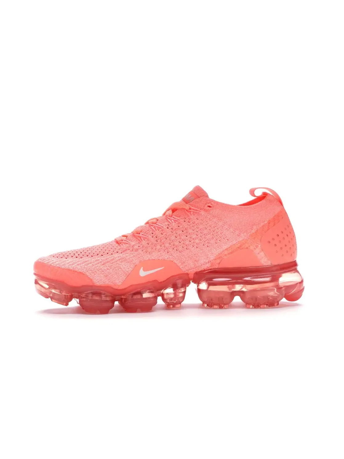 Женские кроссовки с ярким цветом Nike Air VaporMax 2 Nike, Crimson Pulse/Sail-Coral Stardust — изображение 3 из 4
