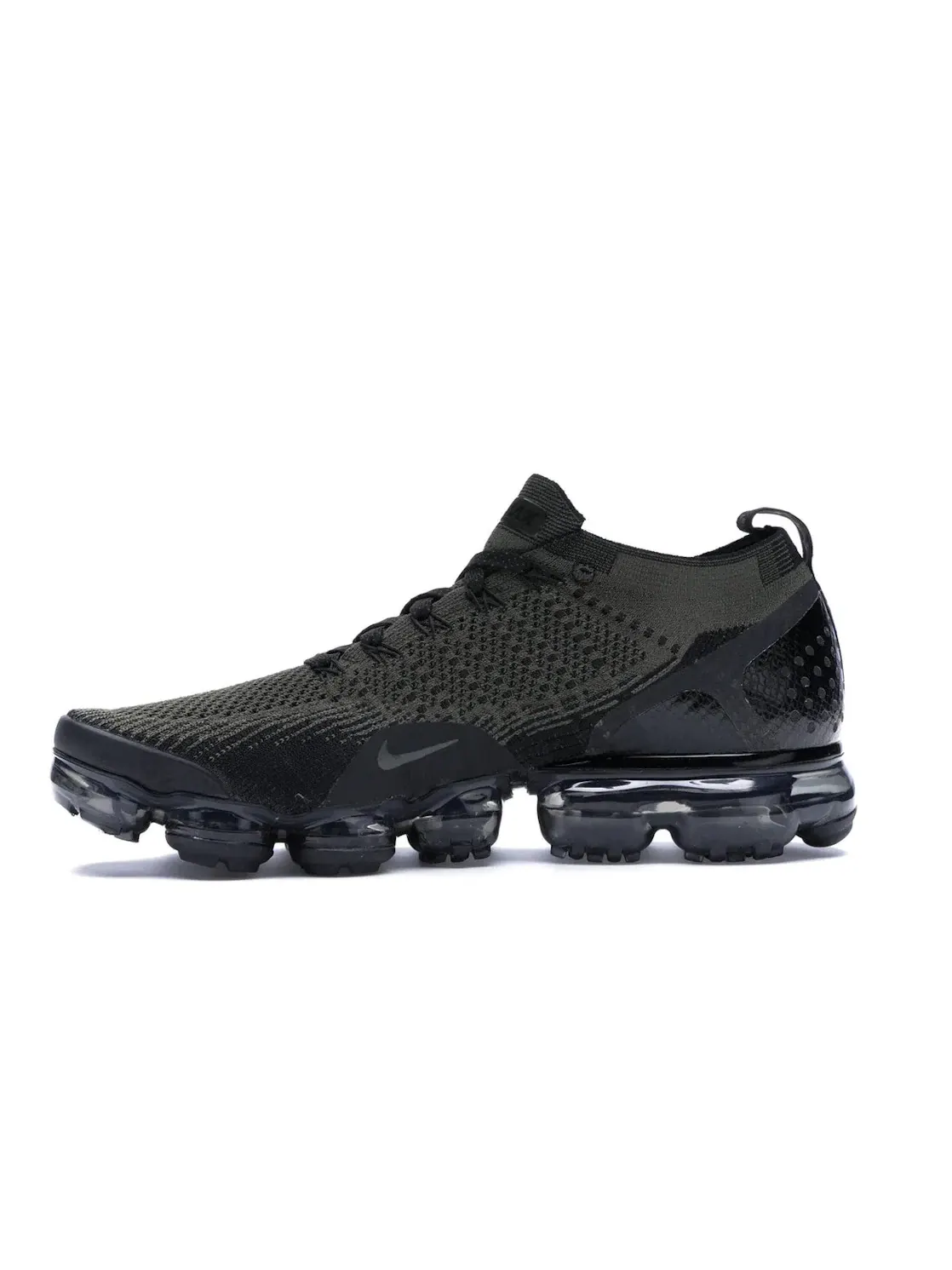 Мужские кроссовки Lifestyle Nike Air VaporMax 2 — изображение 3 из 4, хаки/черный/оранжевый
