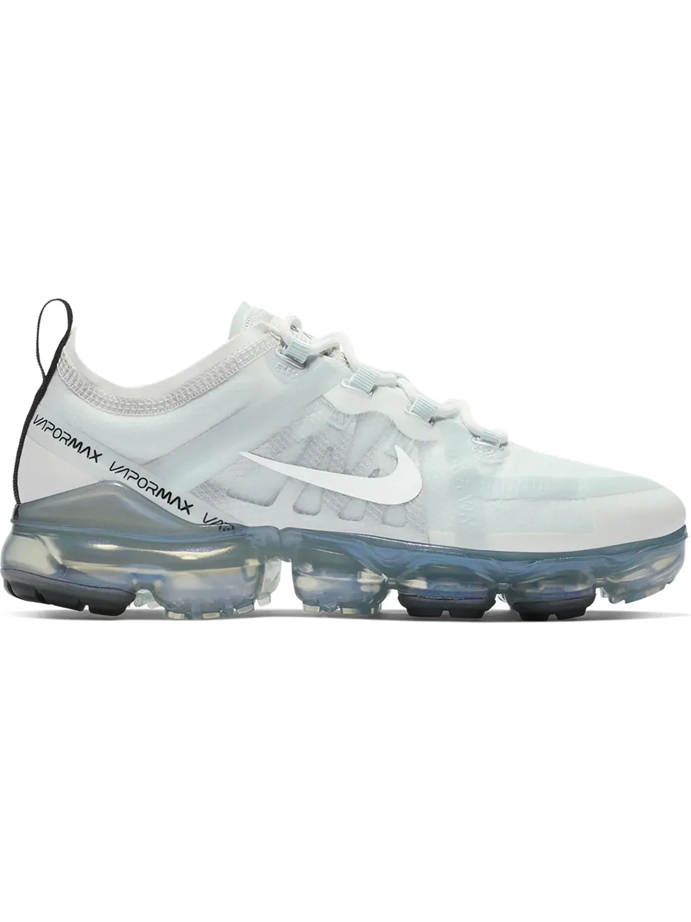 Женские кроссовки с амортизацией Nike Air VaporMax 2019 — изображение 1 из 1, голубой/белый-черный