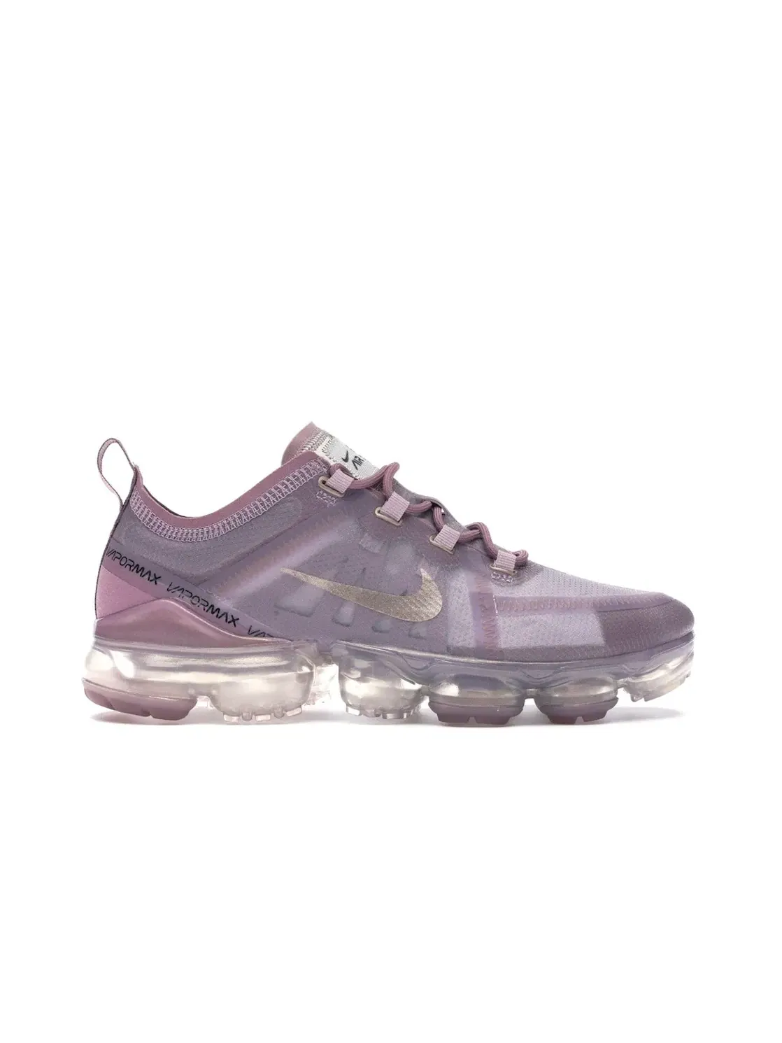 Женские кроссовки Lifestyle с прозрачным верхом Nike Air VaporMax 2019 — изображение 1 из 4, металлик красный--белый
