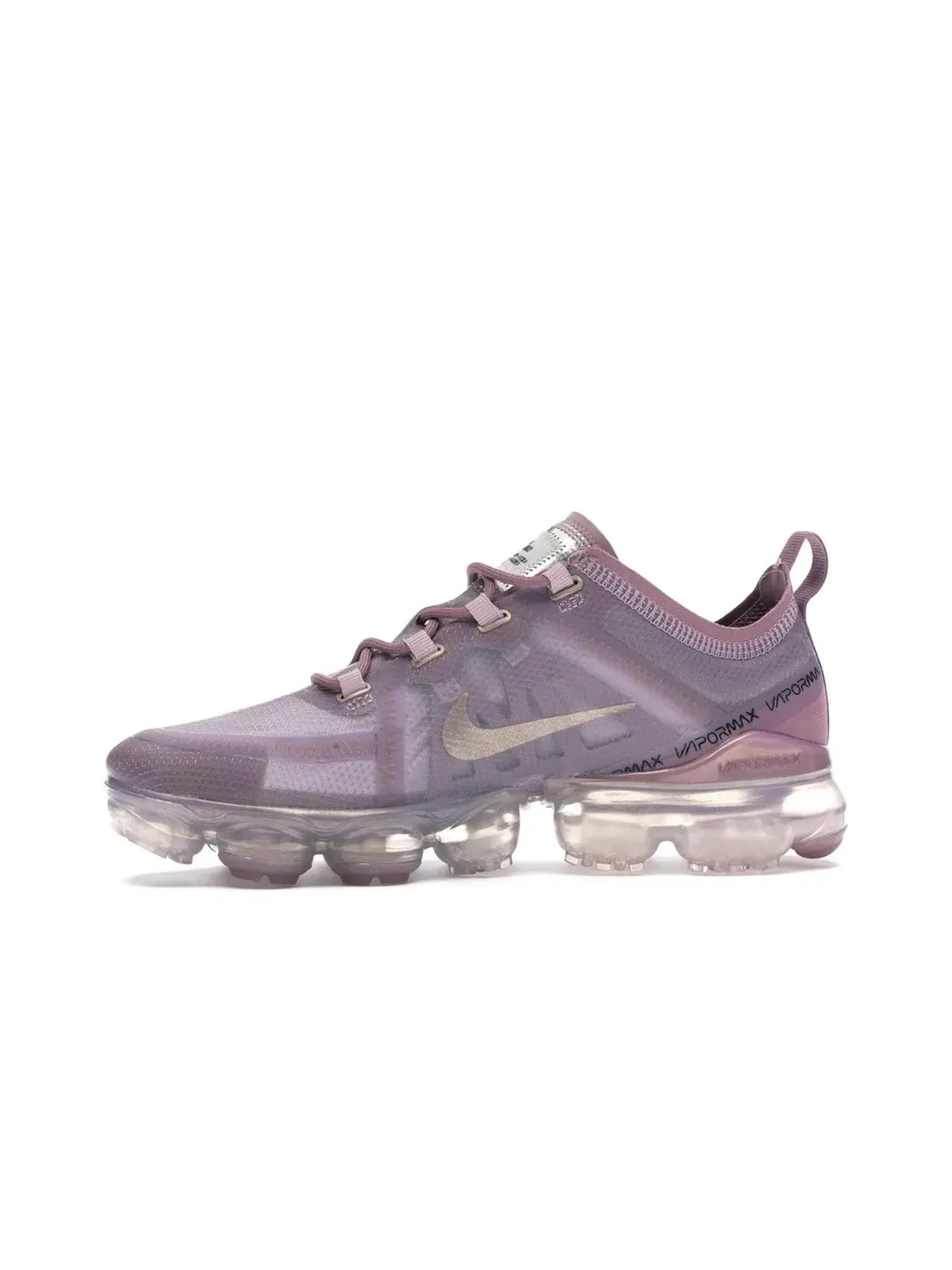 Женские кроссовки Lifestyle с прозрачным верхом Nike Air VaporMax 2019 — изображение 3 из 4, металлик красный--белый