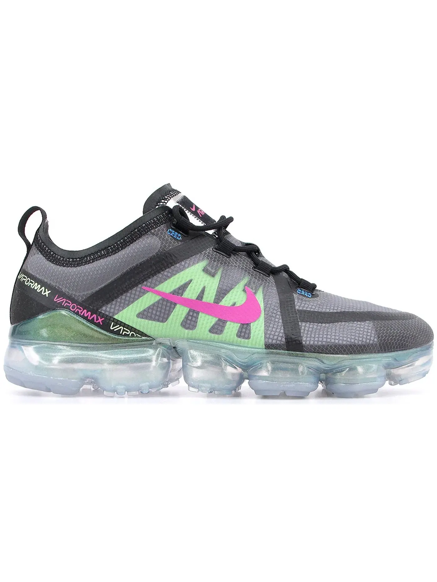 Мужские кроссовки с амортизацией Nike Air VaporMax 2019 Premium — изображение 1 из 1, черный/-синий--серый