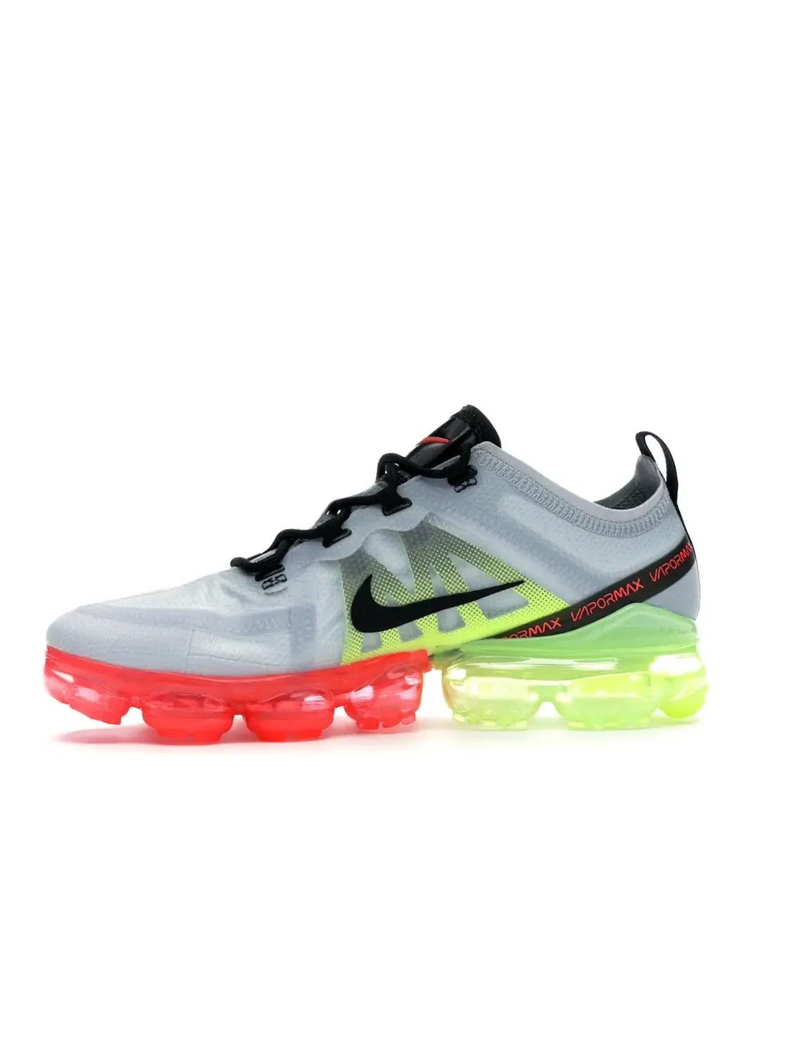 Мужские кроссовки Lifestyle Nike Air VaporMax 2019 — изображение 3 из 4, платиновый/черный--яркий