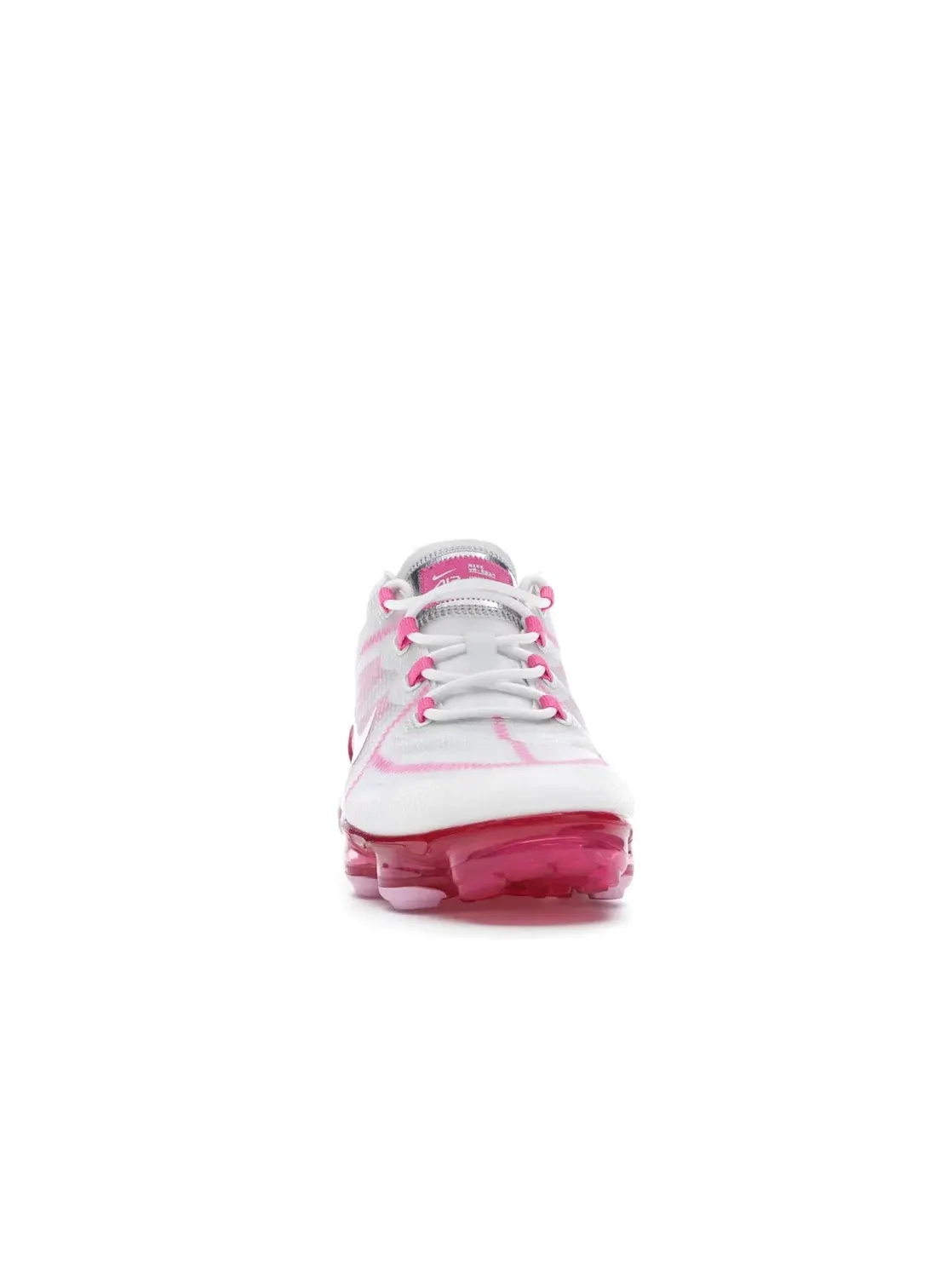 Женские кроссовки Lifestyle с технологией VaporMax Nike Air VaporMax 2019 — изображение 2 из 4, белый/белый--розовый