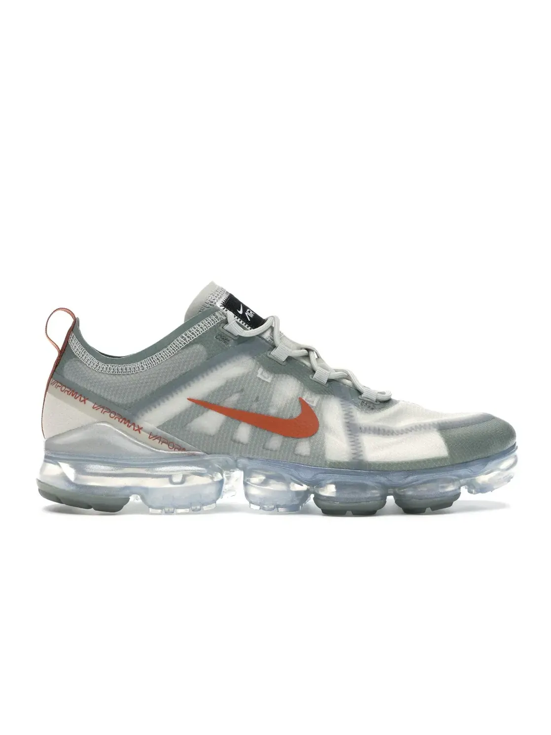 Мужские кроссовки Lifestyle Nike Air VaporMax 2019 Nike, Vintage Lichen/Dark Russet-Light Bone — изображение 1 из 4