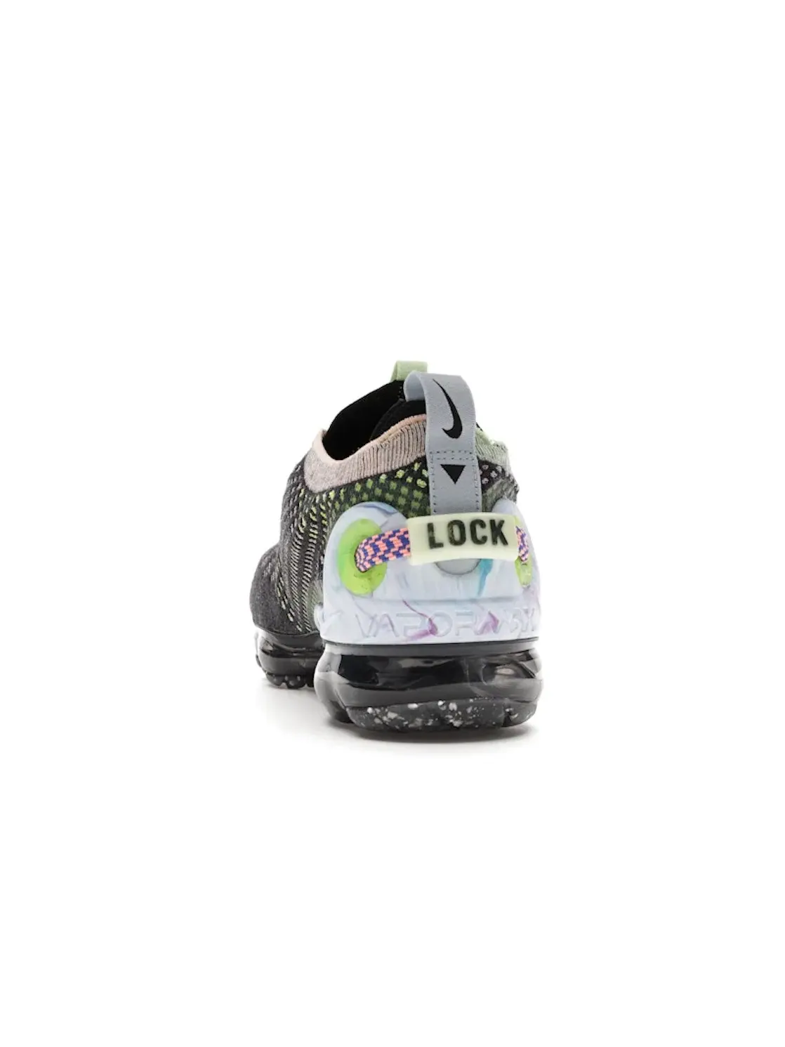 Женские кроссовки с верхом Flyknit Nike Air VaporMax 2020 Flyknit Nike — изображение 4 из 4, черный/белый--розовый