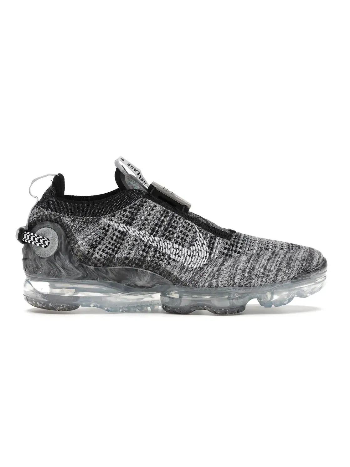 Мужские кроссовки с системой шнуровки FlyEase Nike Air VaporMax 2020 Flyknit — изображение 1 из 4, черный/белый-черный