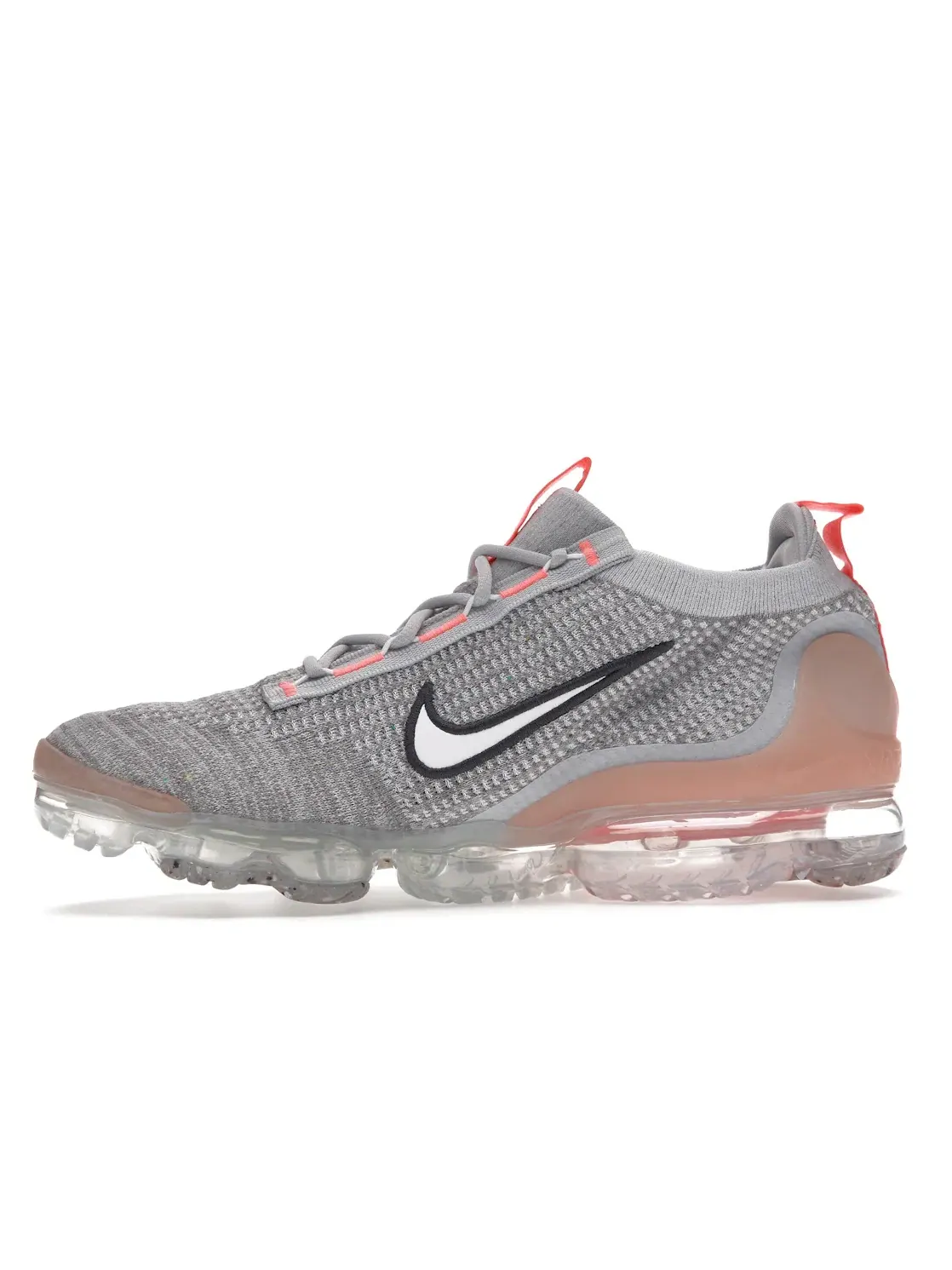 Мужские кроссовки с верхом FlyKnit Nike Air VaporMax 2021 FK — изображение 3 из 4, серый/яркий--белый