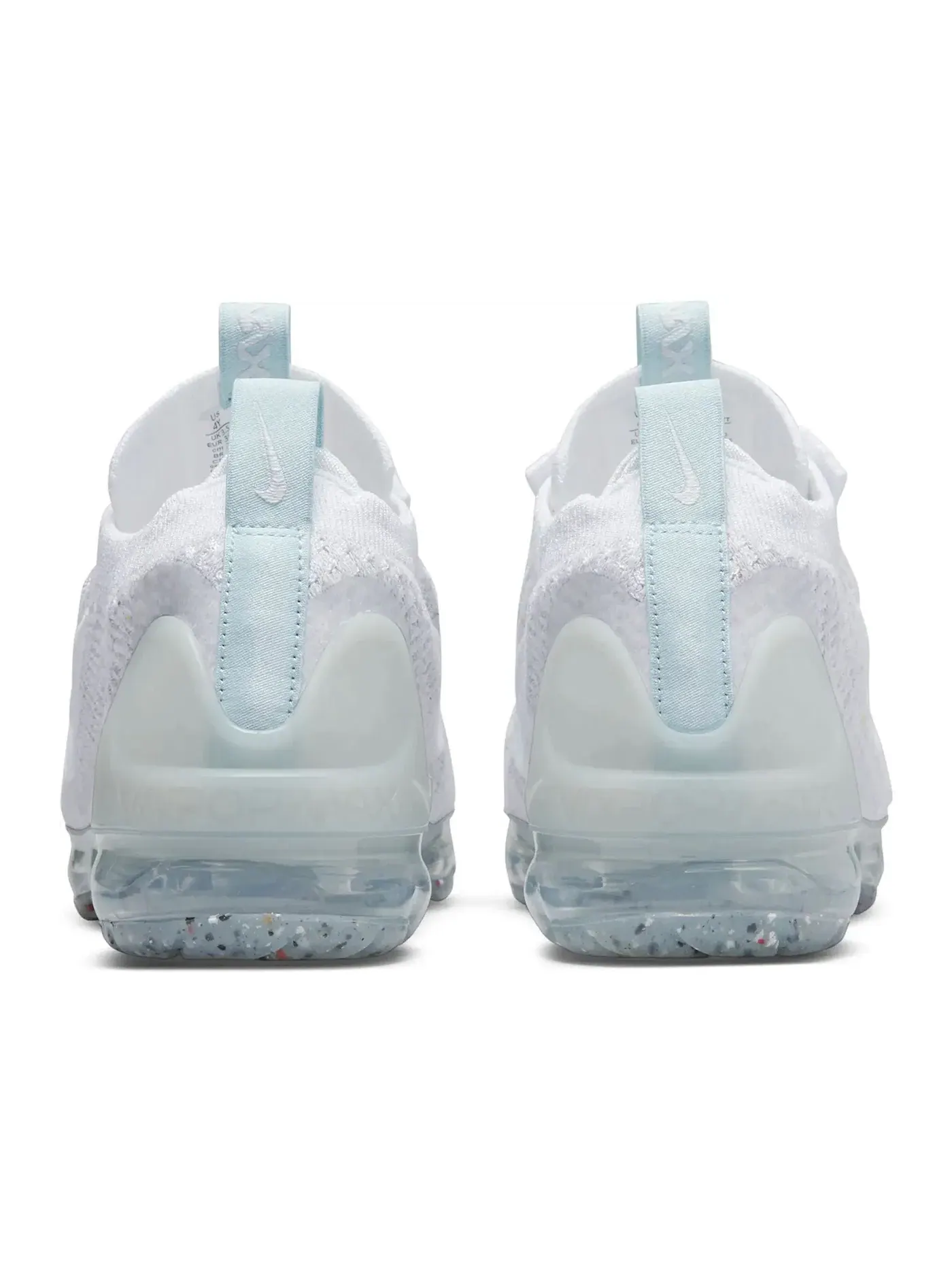 Детские кроссовки Lifestyle Nike Air VaporMax 2021 FK — изображение 3 из 3, белый//белый/прозрачный