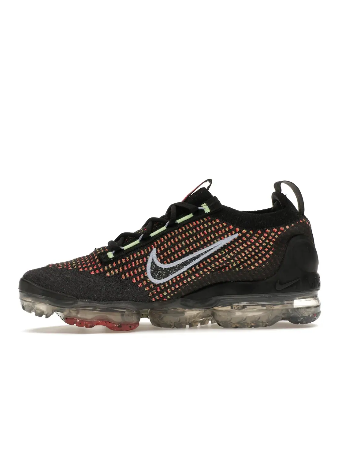 Женские кроссовки с верхом Flyknit Nike Air VaporMax 2021 Flyknit Nike — изображение 3 из 4, мульти-//розовый/черный