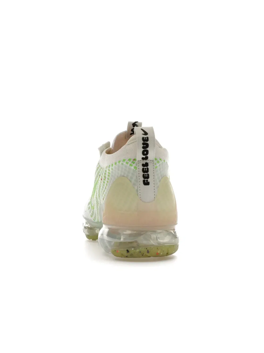 Женские кроссовки с технологией Flyknit Nike Air VaporMax 2021 Flyknit — изображение 4 из 4, белый розовый белый