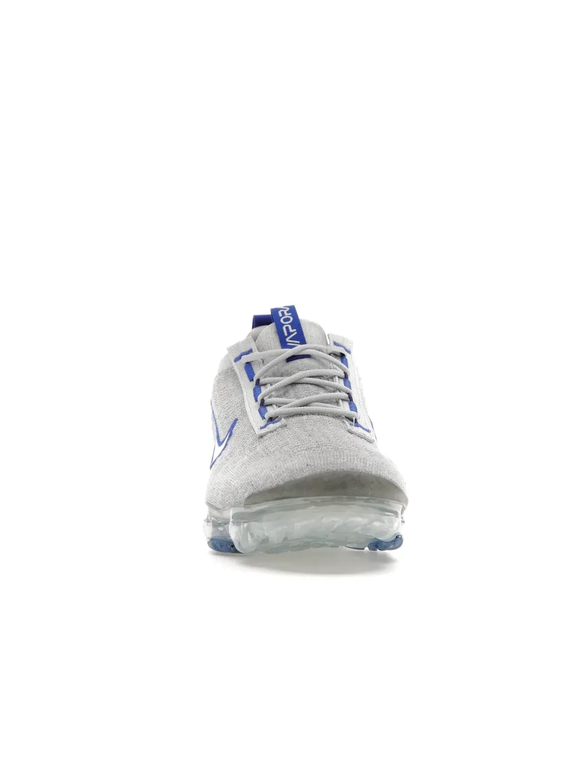 Мужские кроссовки с верхом Flyknit Nike Air VaporMax 2021 Flyknit Nike — изображение 2 из 4, серый/синий/черный