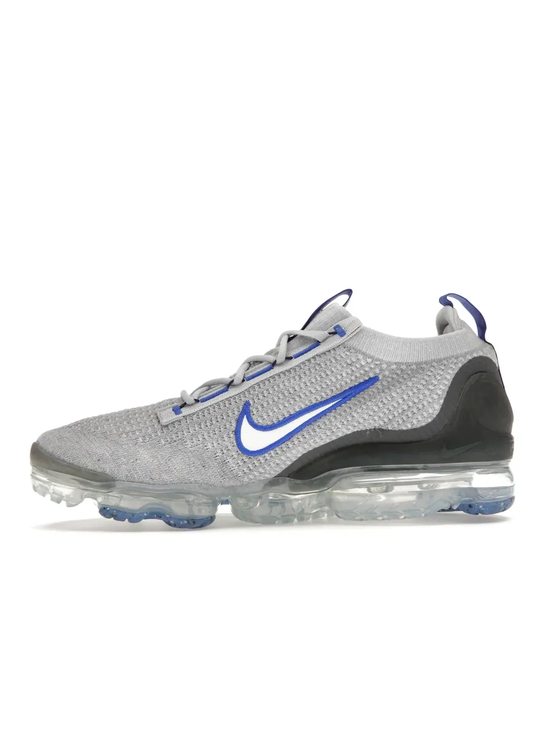 Мужские кроссовки с верхом Flyknit Nike Air VaporMax 2021 Flyknit Nike — изображение 3 из 4, серый/синий/черный