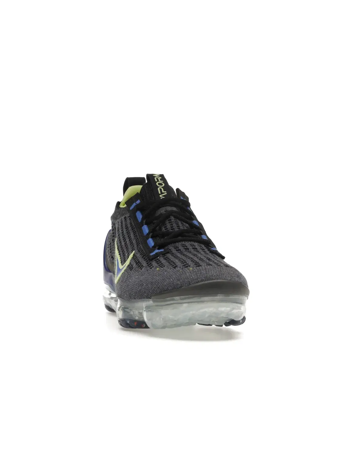 Мужские кроссовки Lifestyle Flyknit Nike Air VaporMax 2021 FK Nike — изображение 2 из 4, синий/черный/светлый