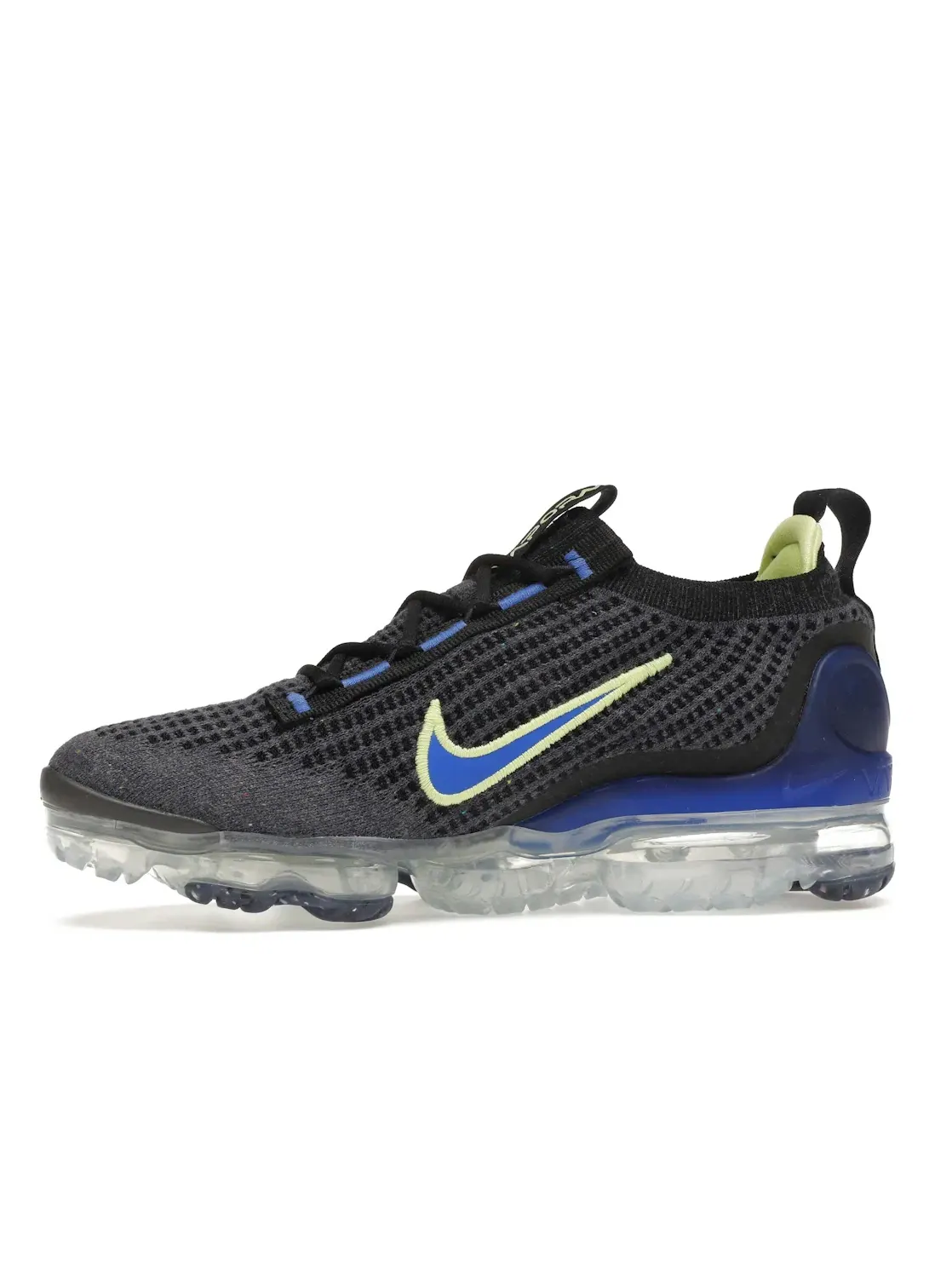 Мужские кроссовки Lifestyle Flyknit Nike Air VaporMax 2021 FK Nike — изображение 3 из 4, синий/черный/светлый