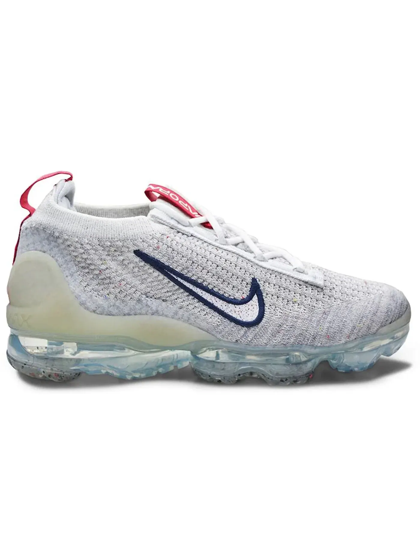 Женские кроссовки Lifestyle Nike Air VaporMax 2021 Flyknit — изображение 1 из 1, темно-синий//белый
