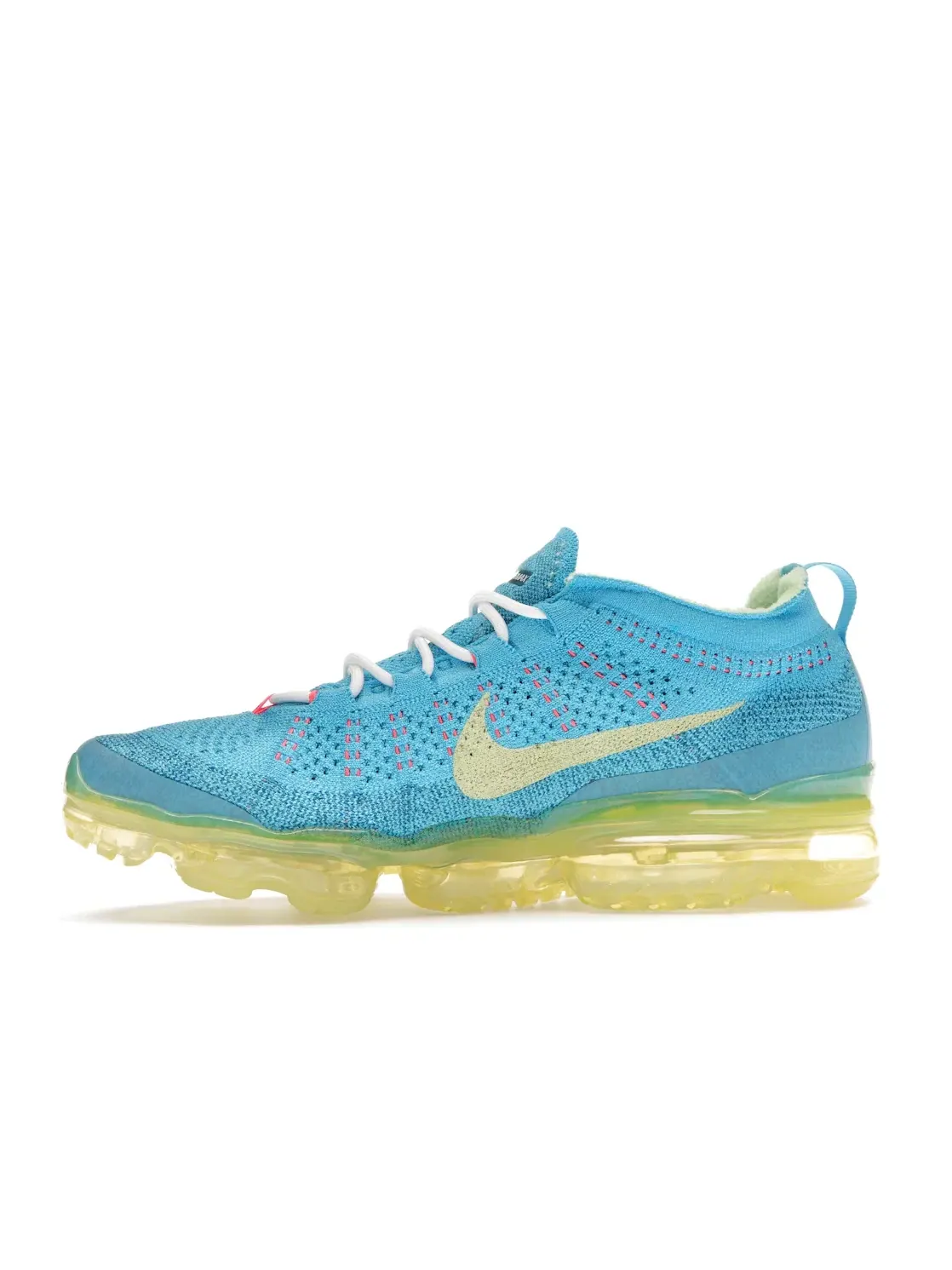 Мужские кроссовки Lifestyle с технологией VaporMax Nike Air VaporMax 2023 Flyknit — изображение 3 из 4, синий//зеленый