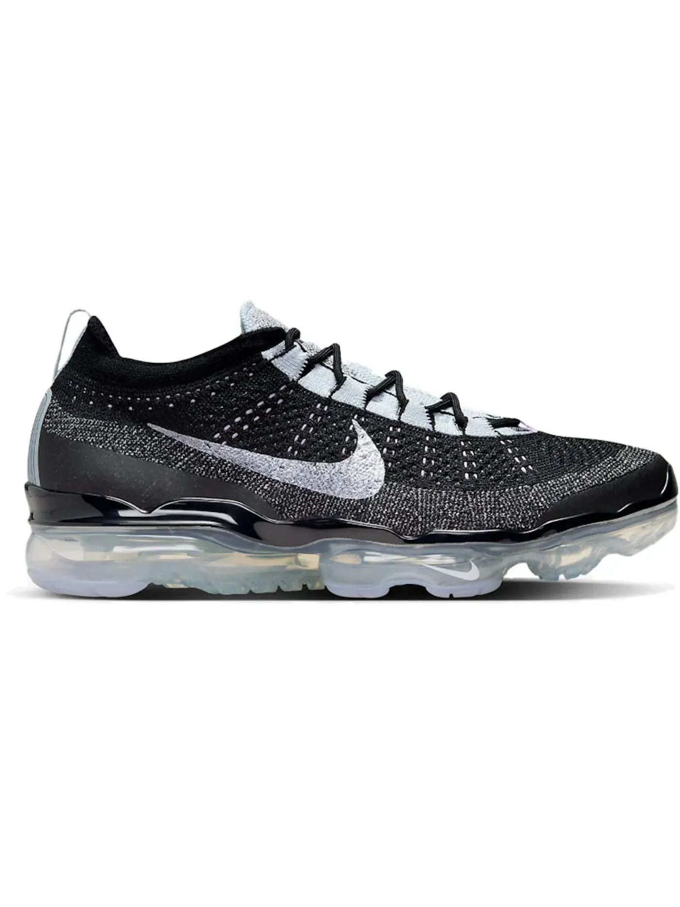 Мужские кроссовки Lifestyle Nike Air Vapormax 2023 Flyknit Nike — изображение 1 из 1, черный/синий//белый