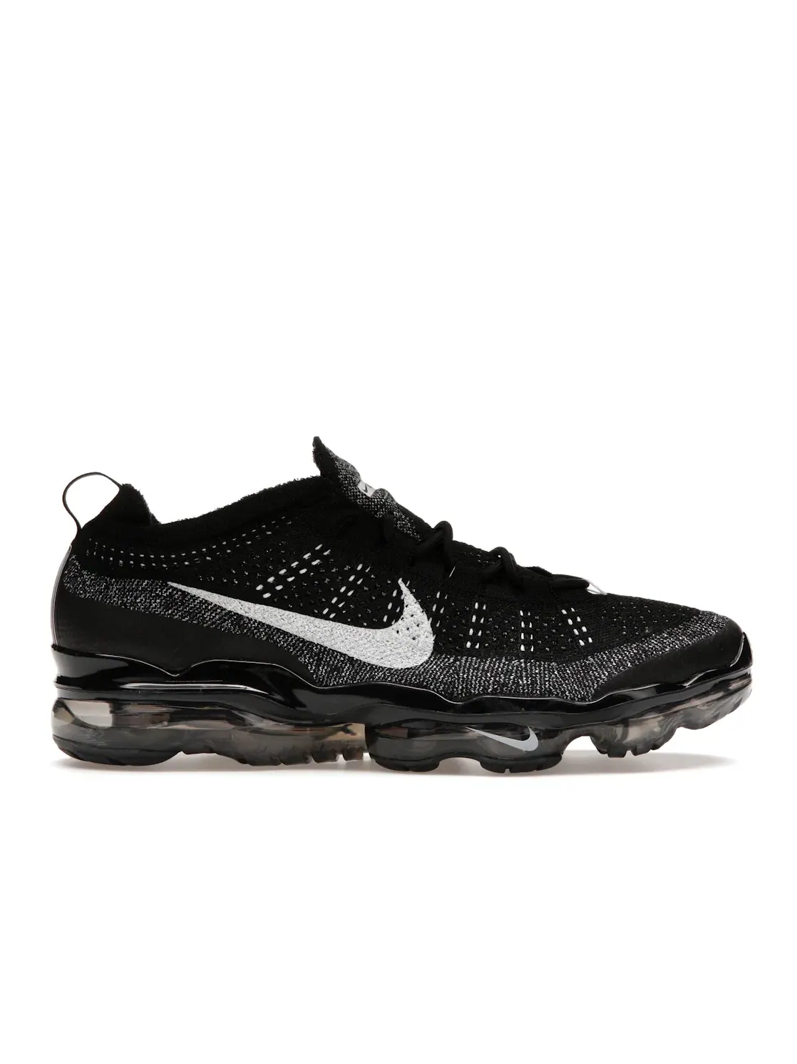 Мужские кроссовки с амортизацией Nike Air VaporMax 2023 Flyknit Nike — изображение 1 из 4, черный/белый/черный