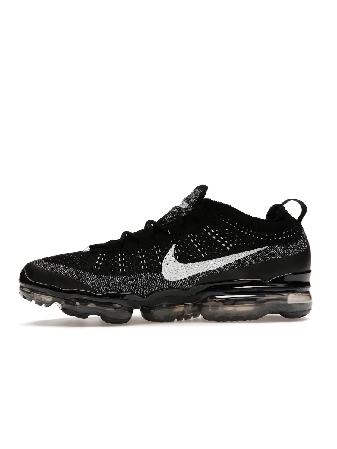 Мужские кроссовки с амортизацией Nike Air VaporMax 2023 Flyknit Nike — изображение 3 из 4, черный/белый/черный