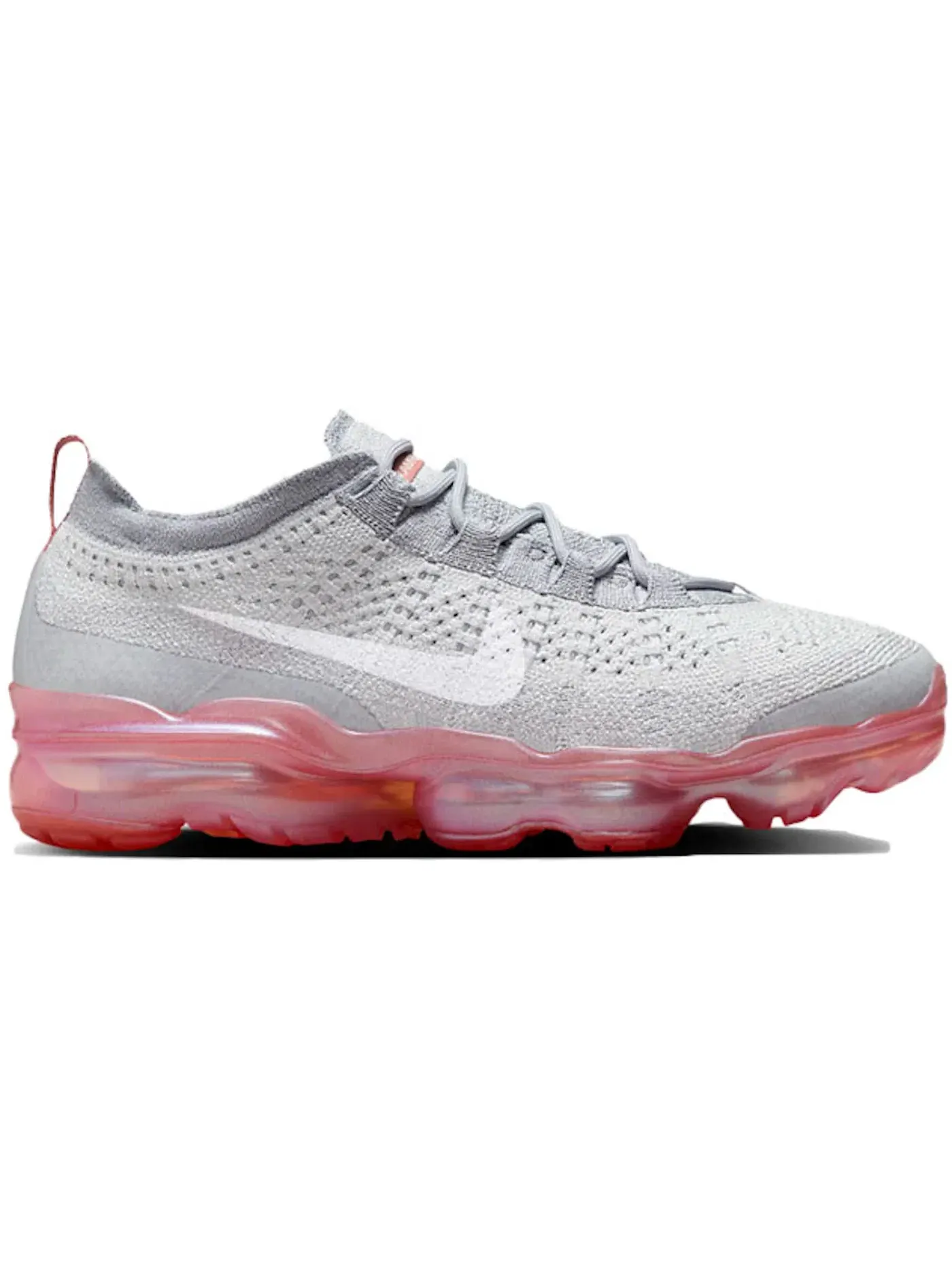 Женские кроссовки с амортизацией Nike Air VaporMax 2023 Flyknit Nike — изображение 1 из 1, белый/серый/красный