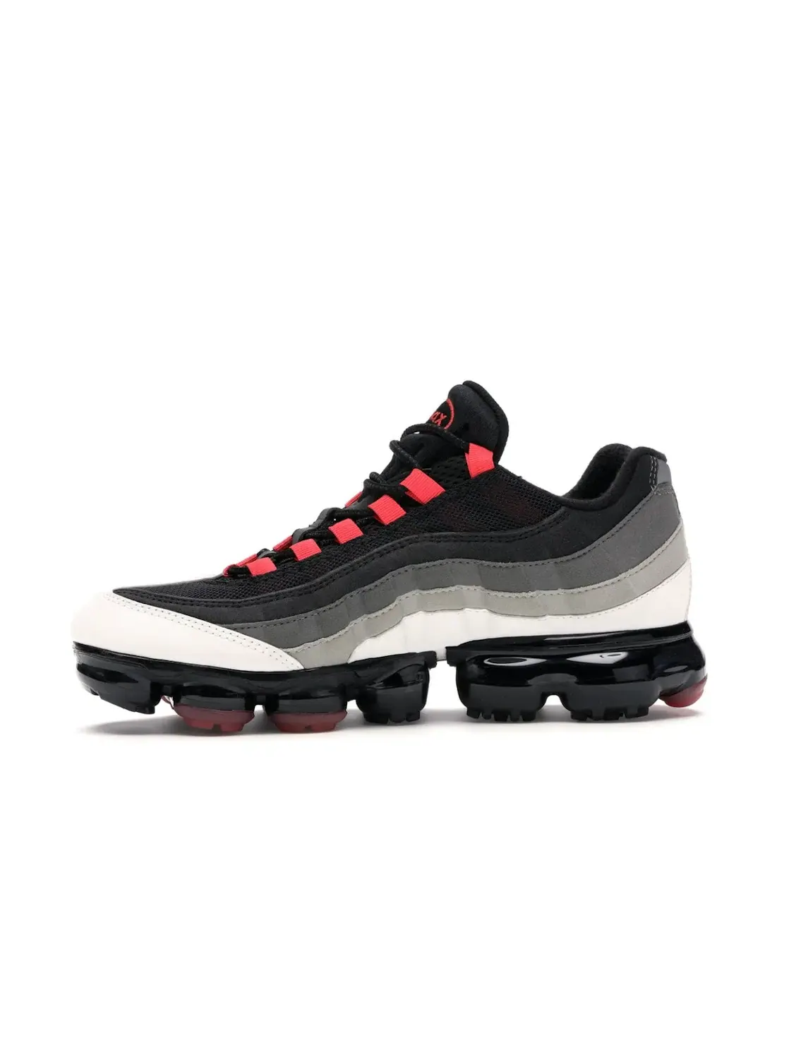 Мужские кроссовки с цветовым градиентом Nike Air VaporMax 95 Comet Nike — изображение 3 из 4, белый/красный-темный